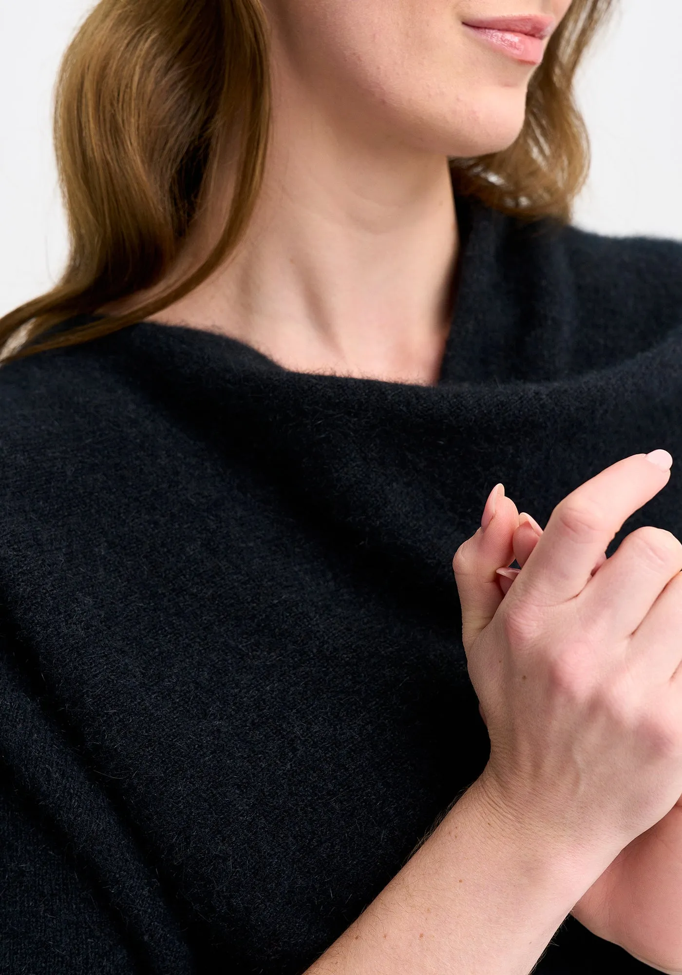 Two Tone Poncho