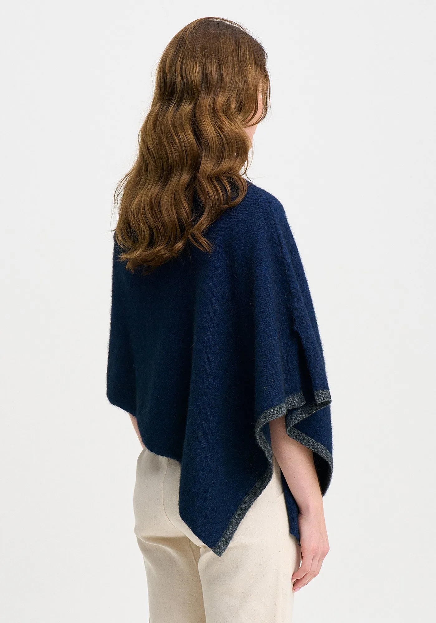 Two Tone Poncho