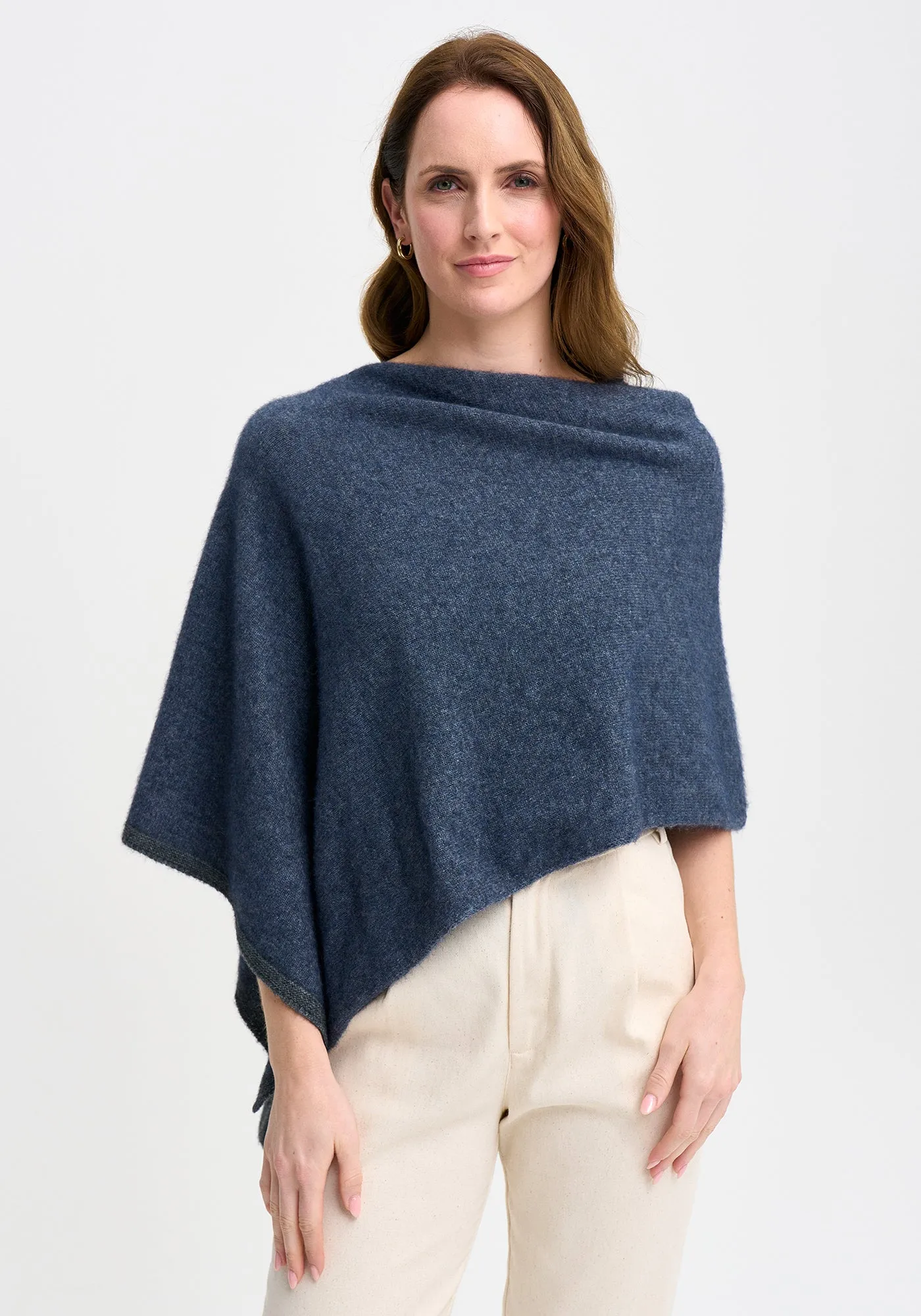 Two Tone Poncho