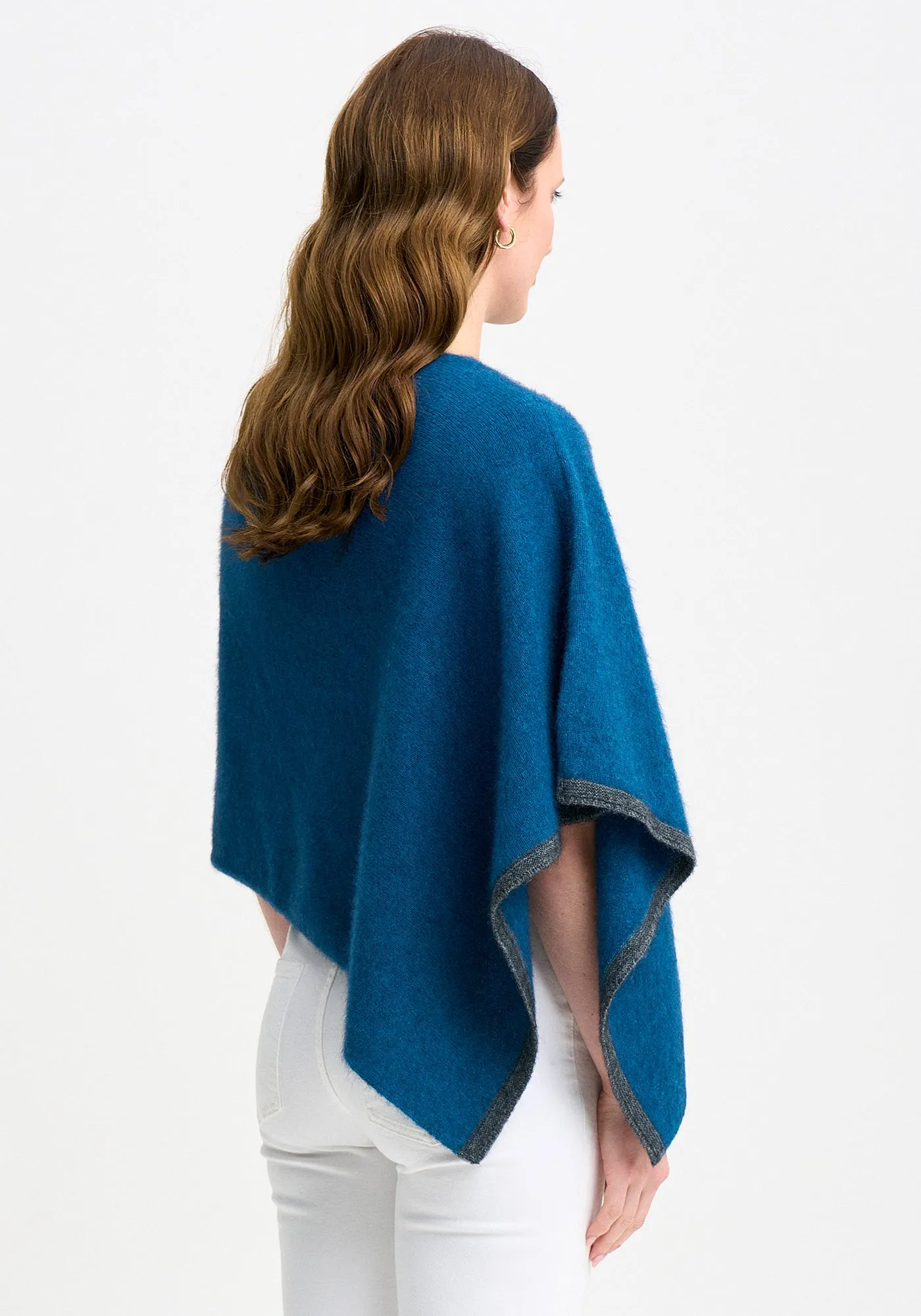 Two Tone Poncho
