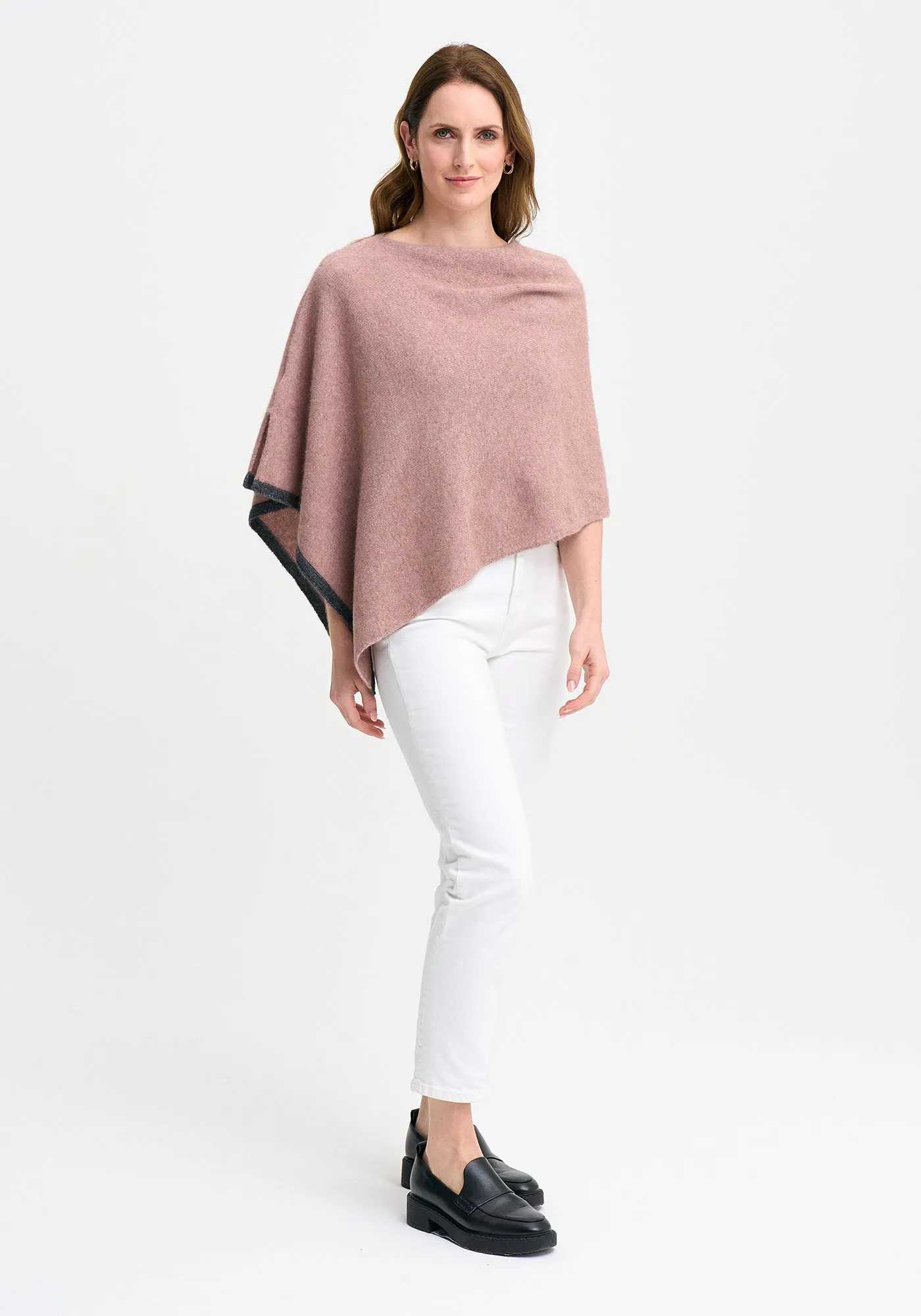 Two Tone Poncho