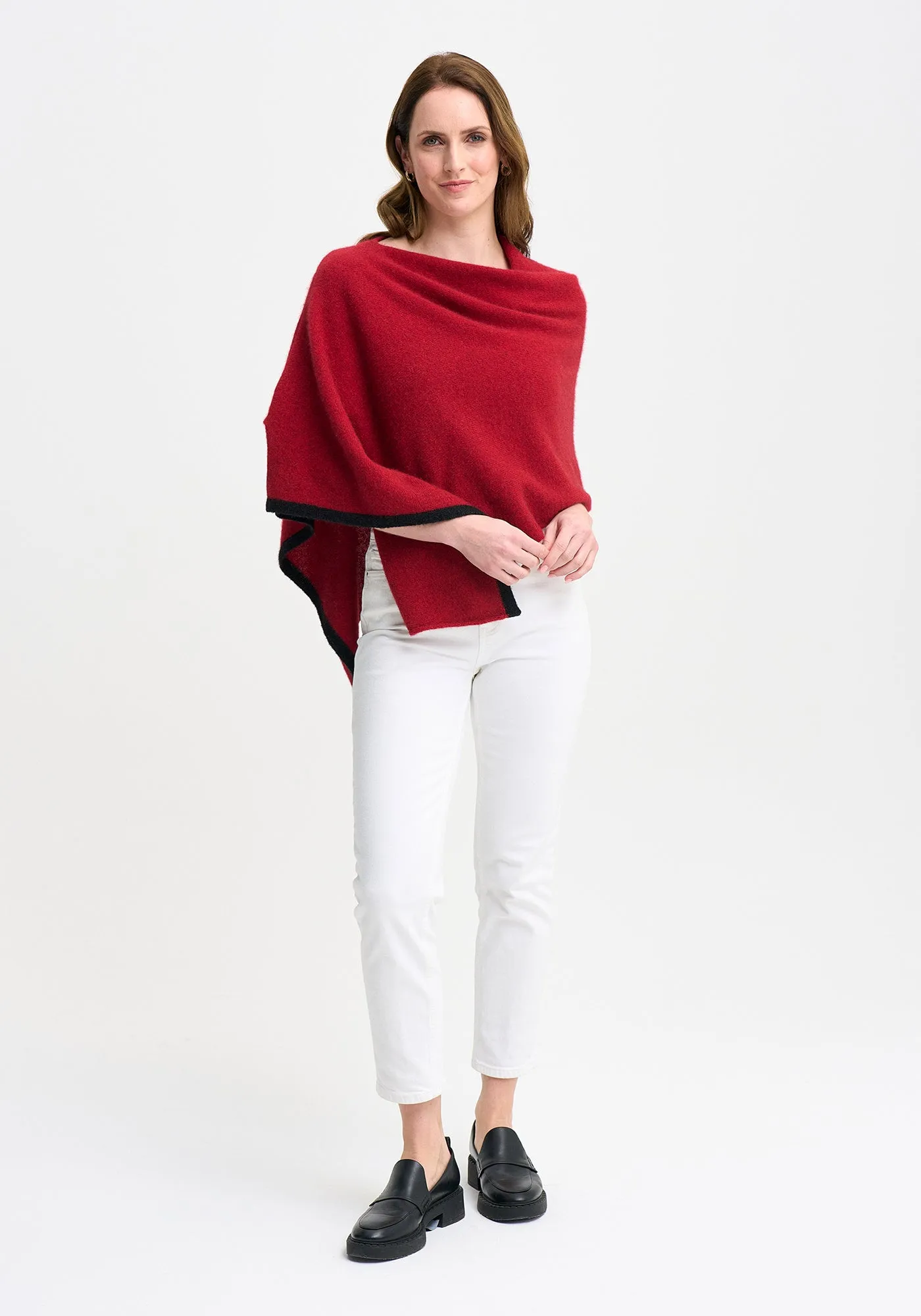 Two Tone Poncho