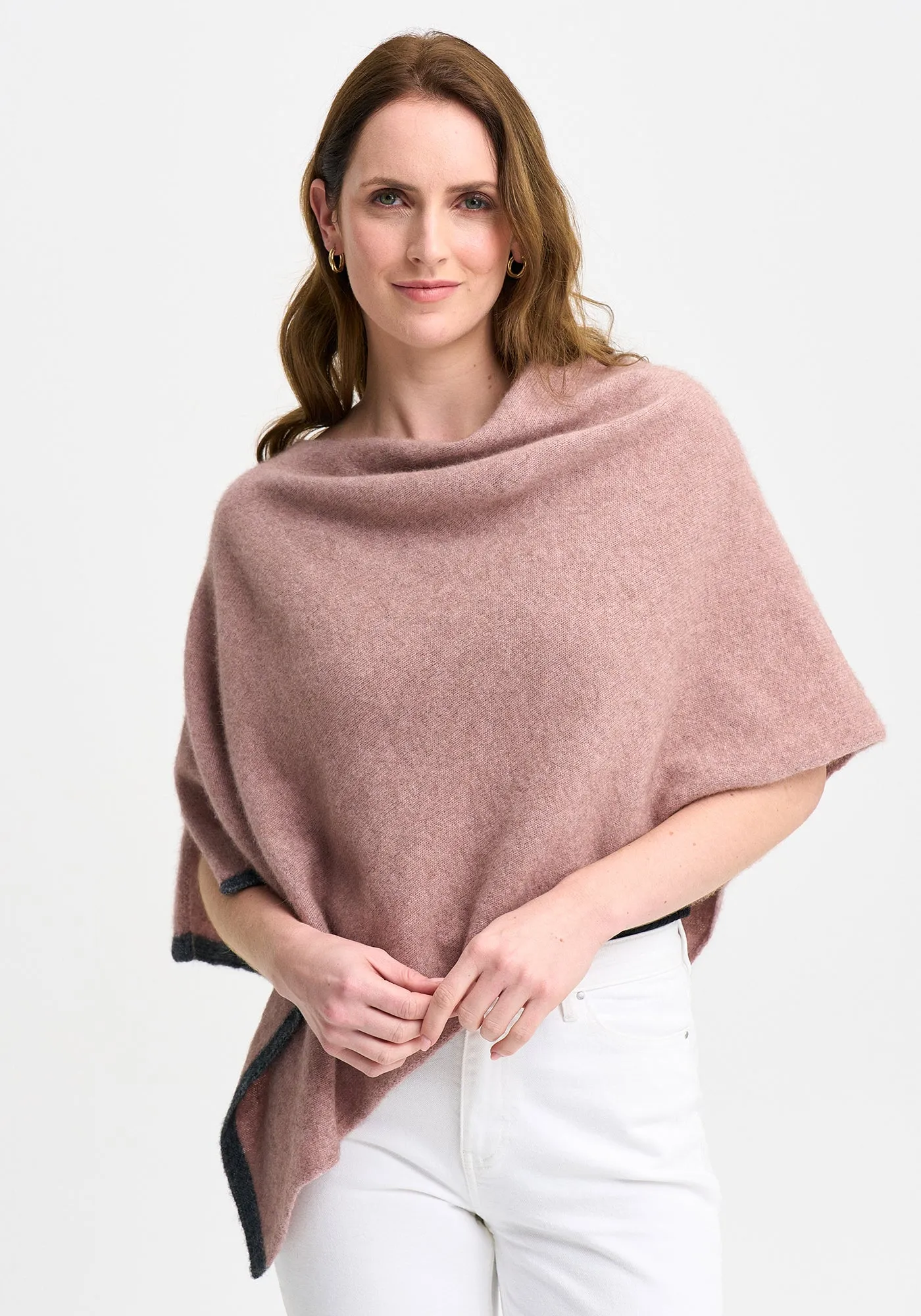 Two Tone Poncho