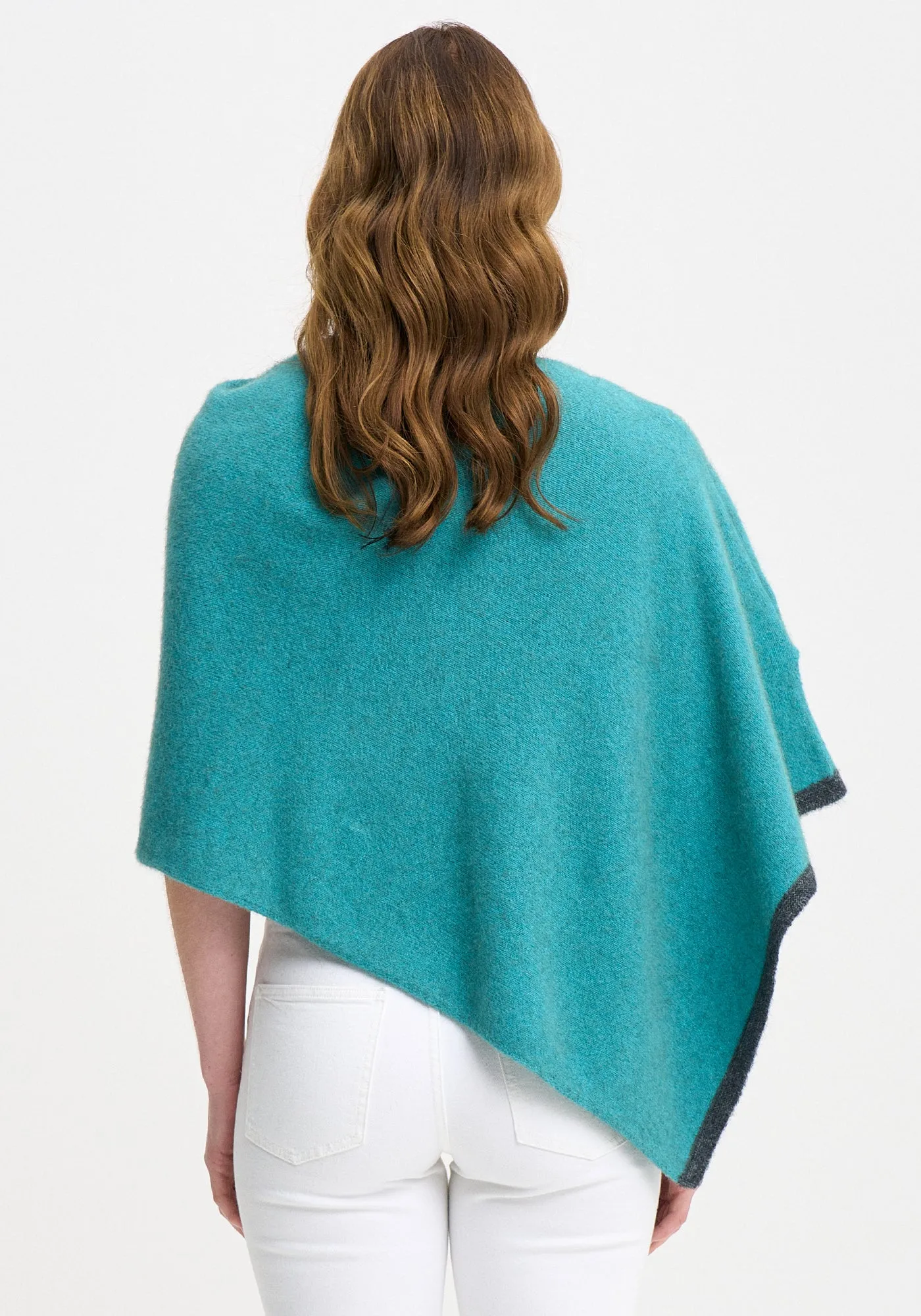 Two Tone Poncho