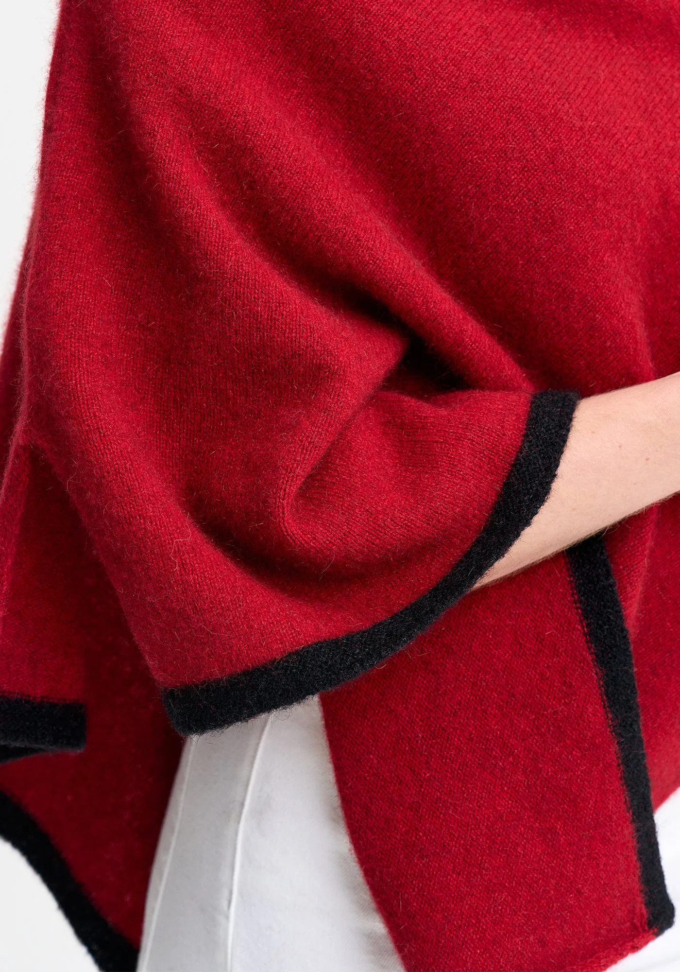 Two Tone Poncho