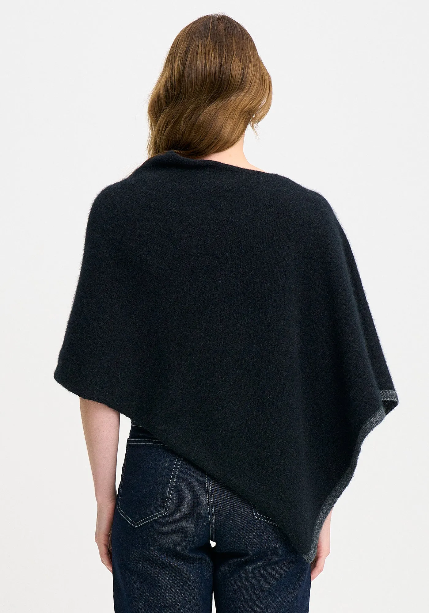 Two Tone Poncho