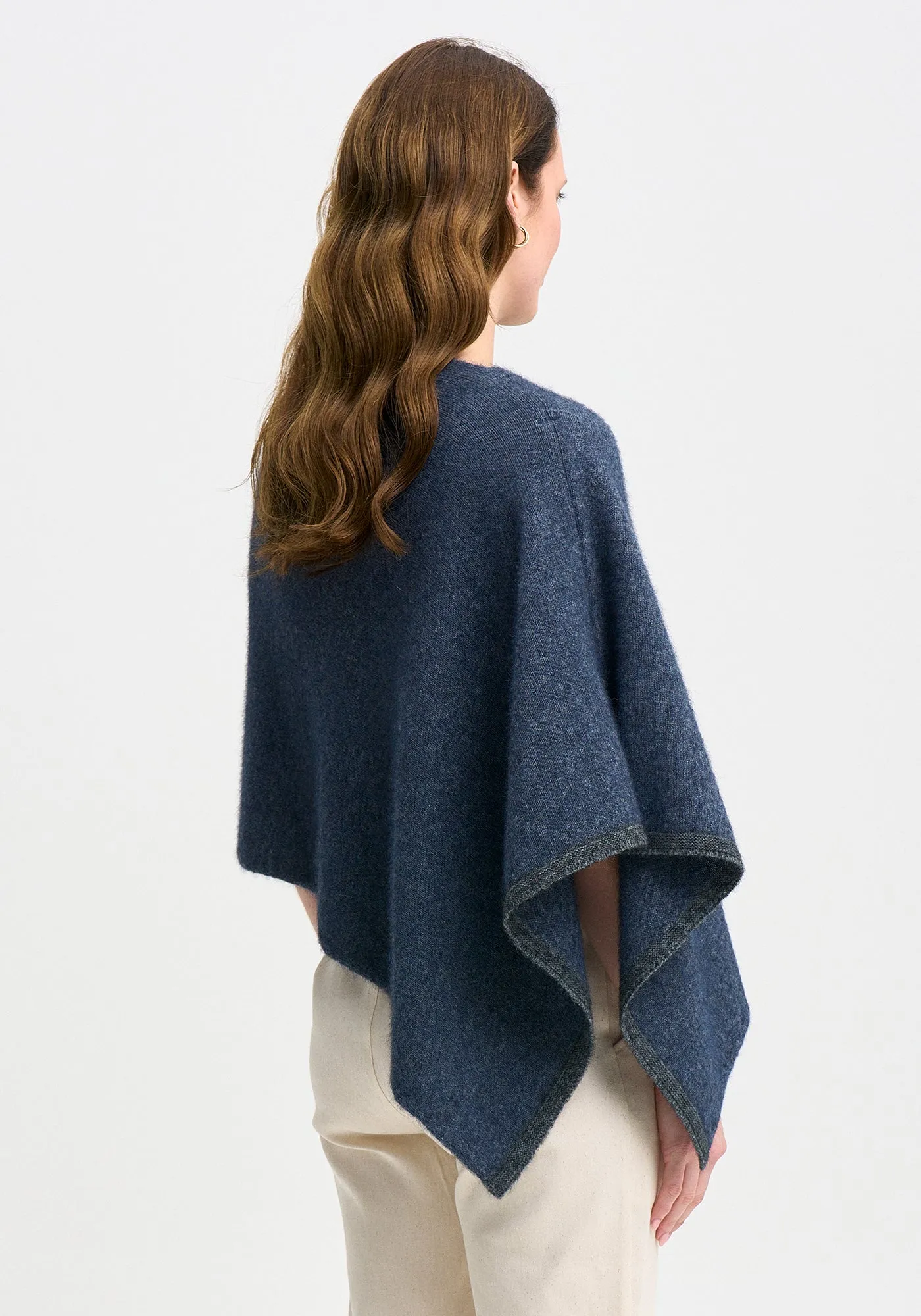 Two Tone Poncho