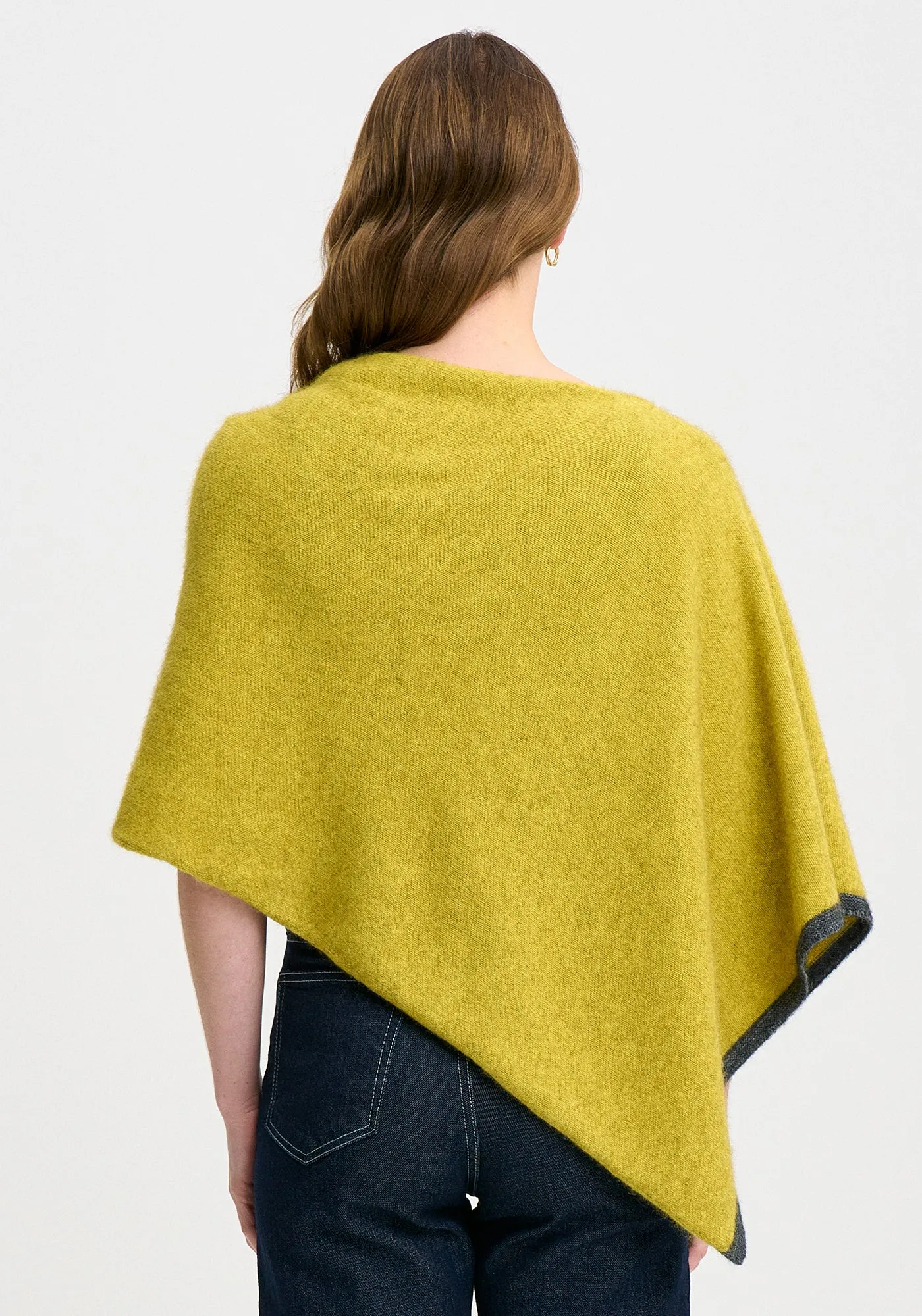 Two Tone Poncho
