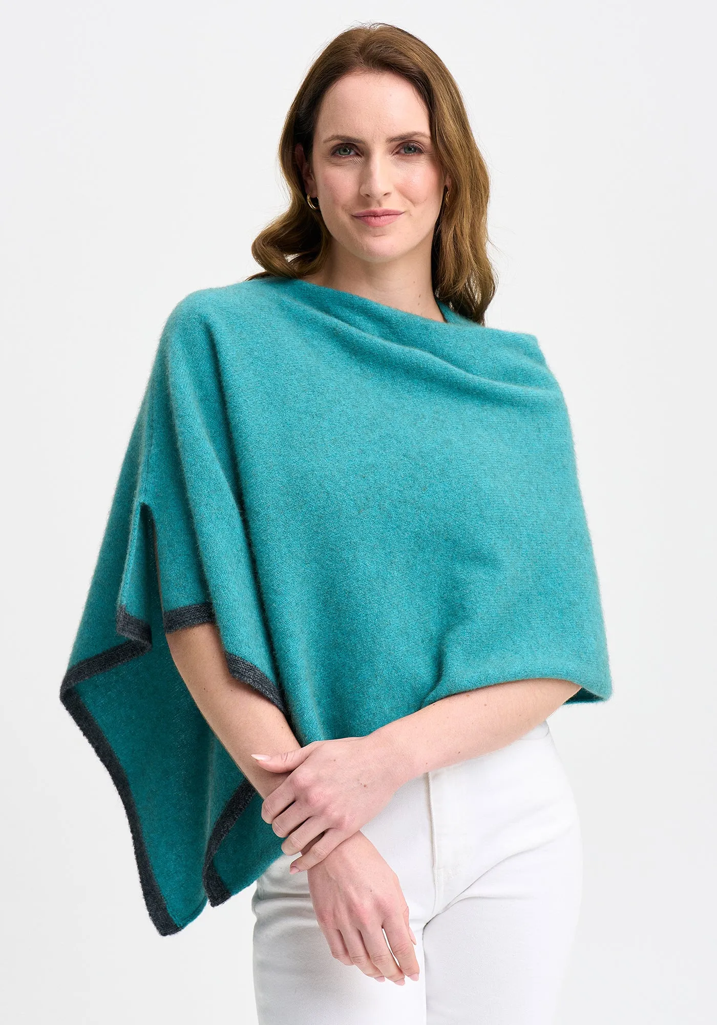 Two Tone Poncho