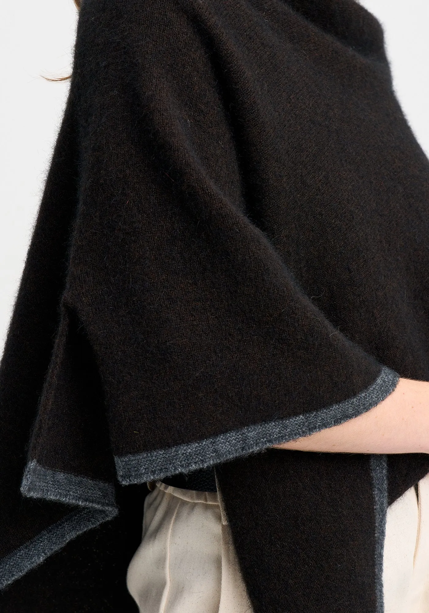 Two Tone Poncho