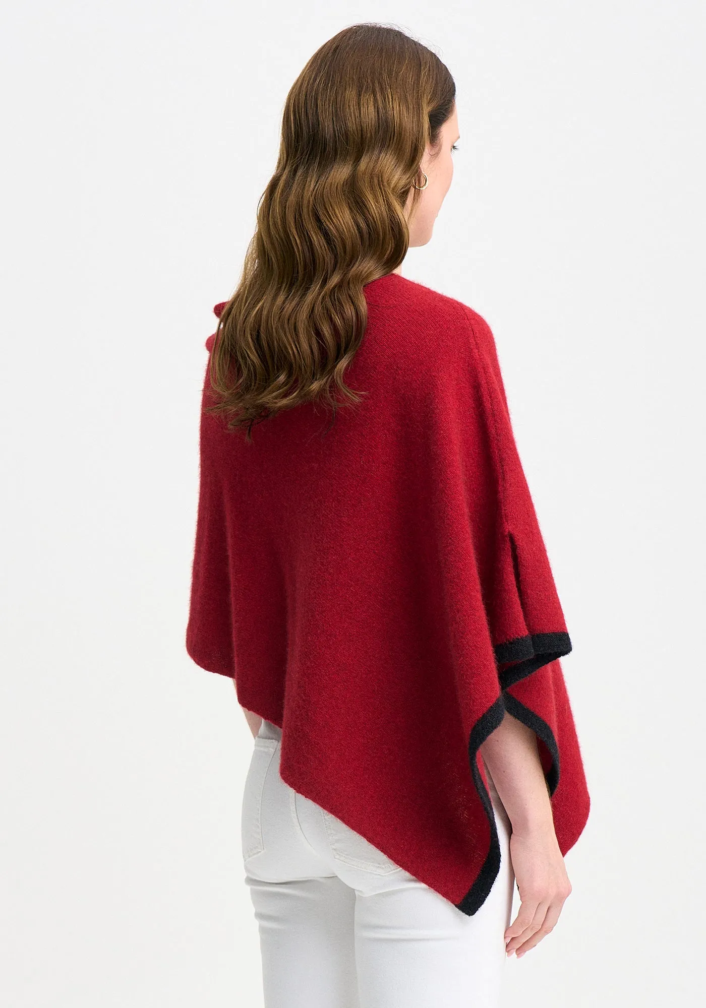 Two Tone Poncho