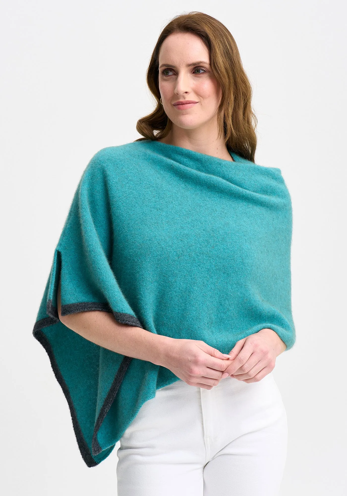 Two Tone Poncho