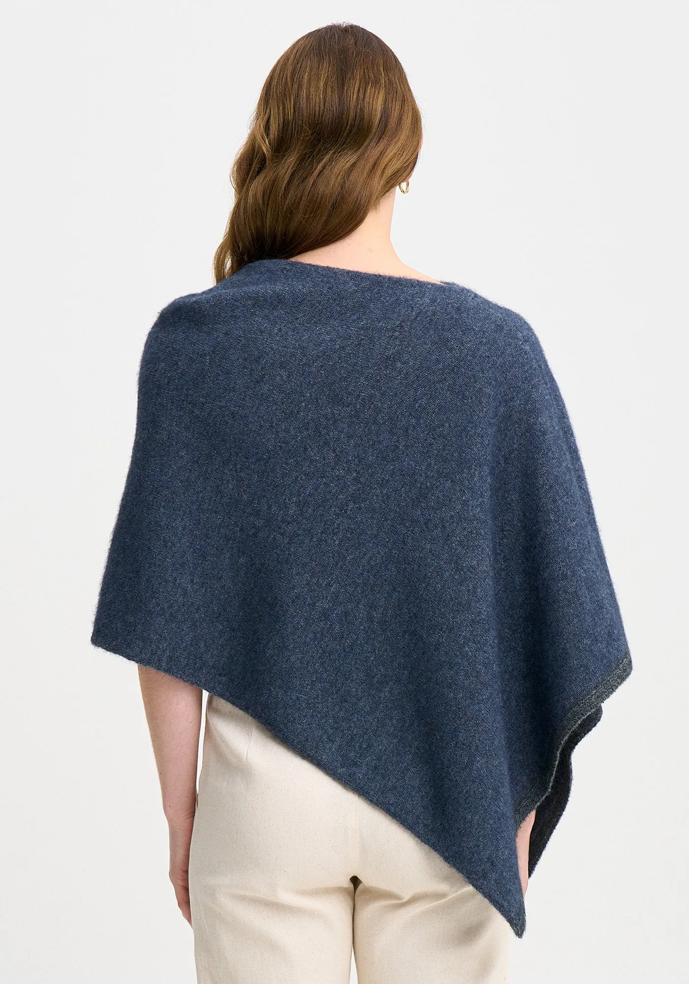 Two Tone Poncho