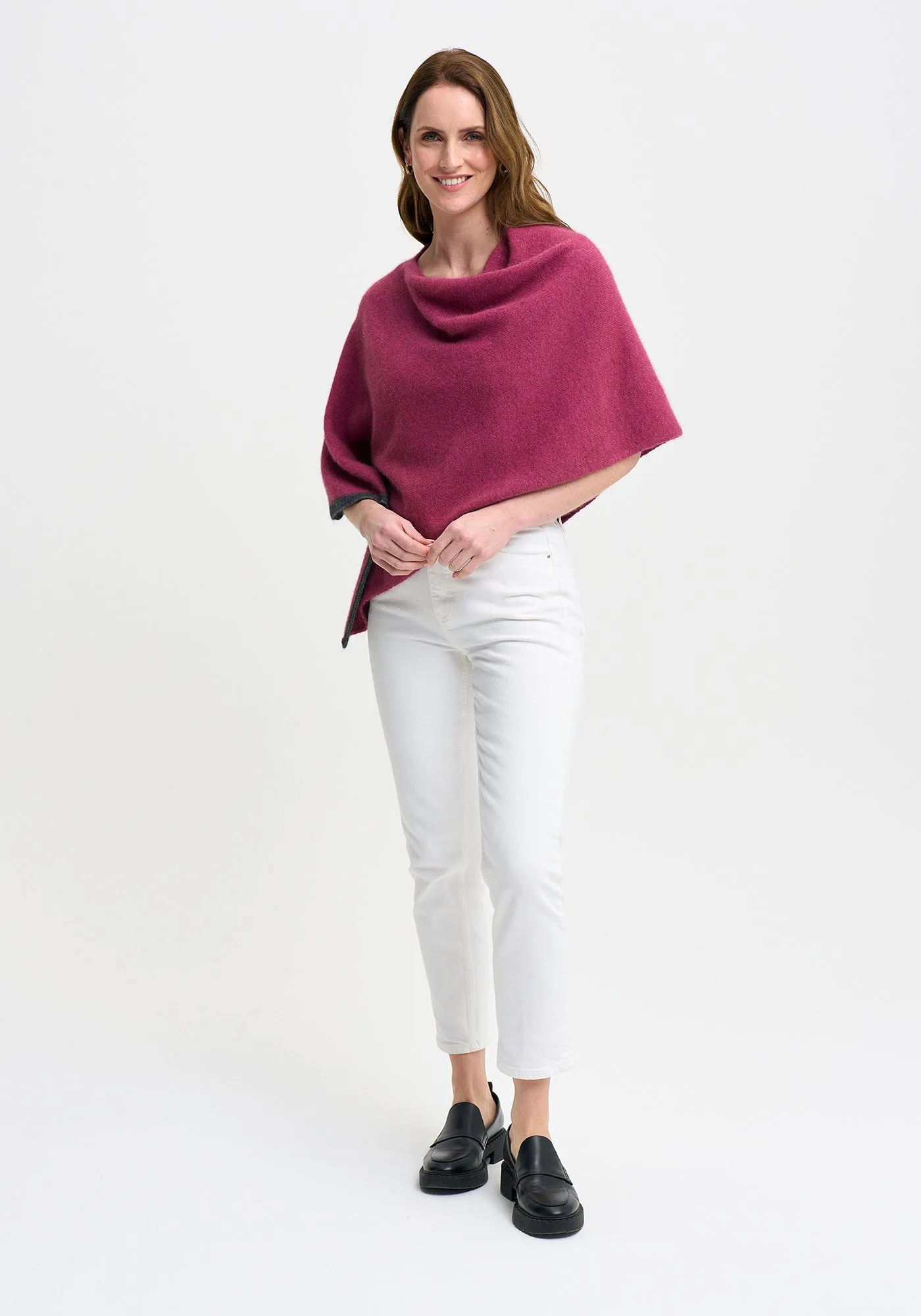 Two Tone Poncho