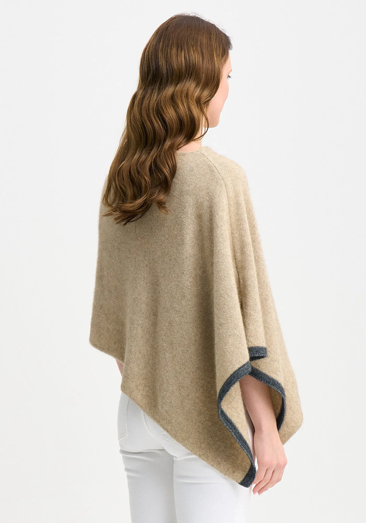 Two Tone Poncho