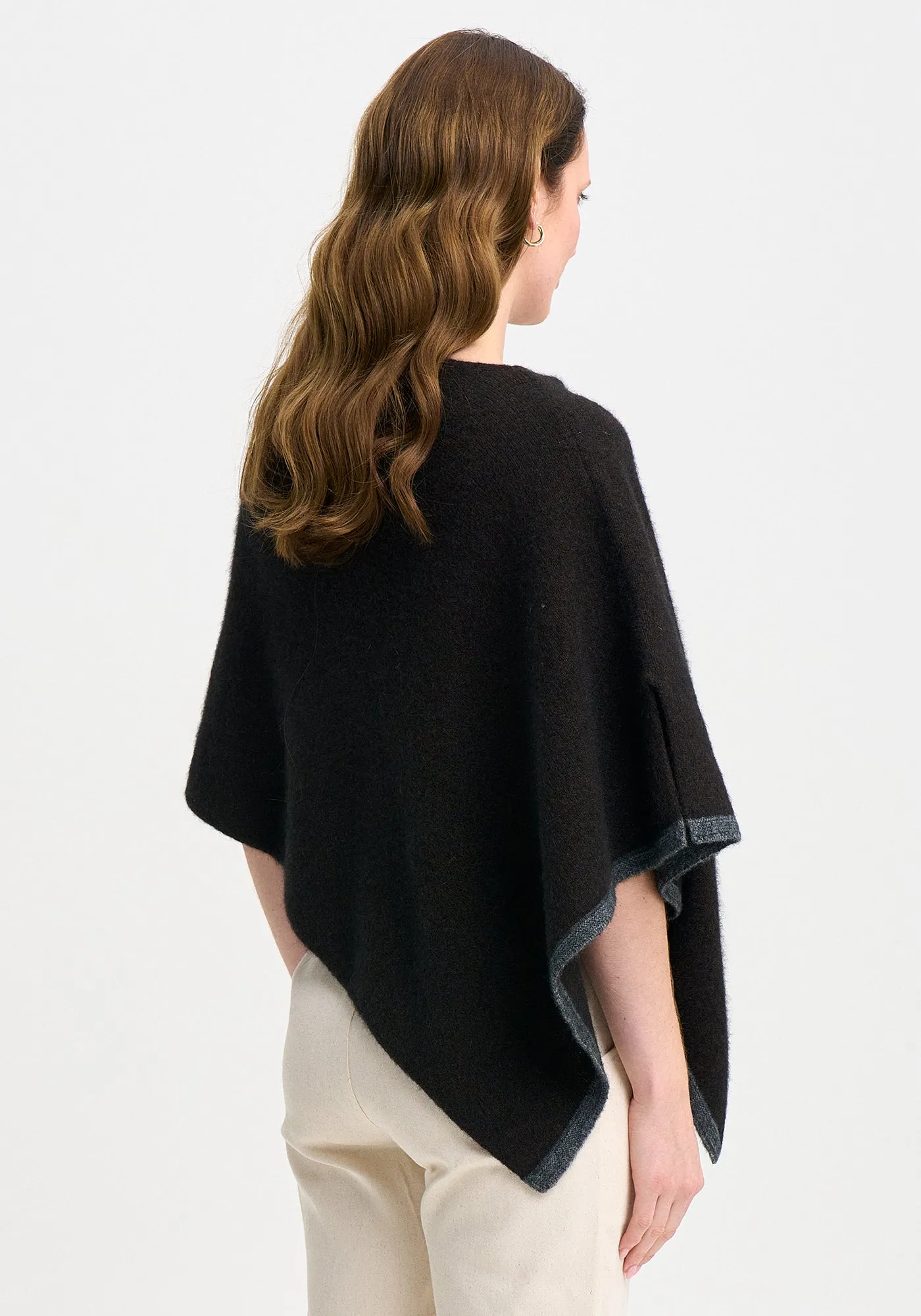Two Tone Poncho