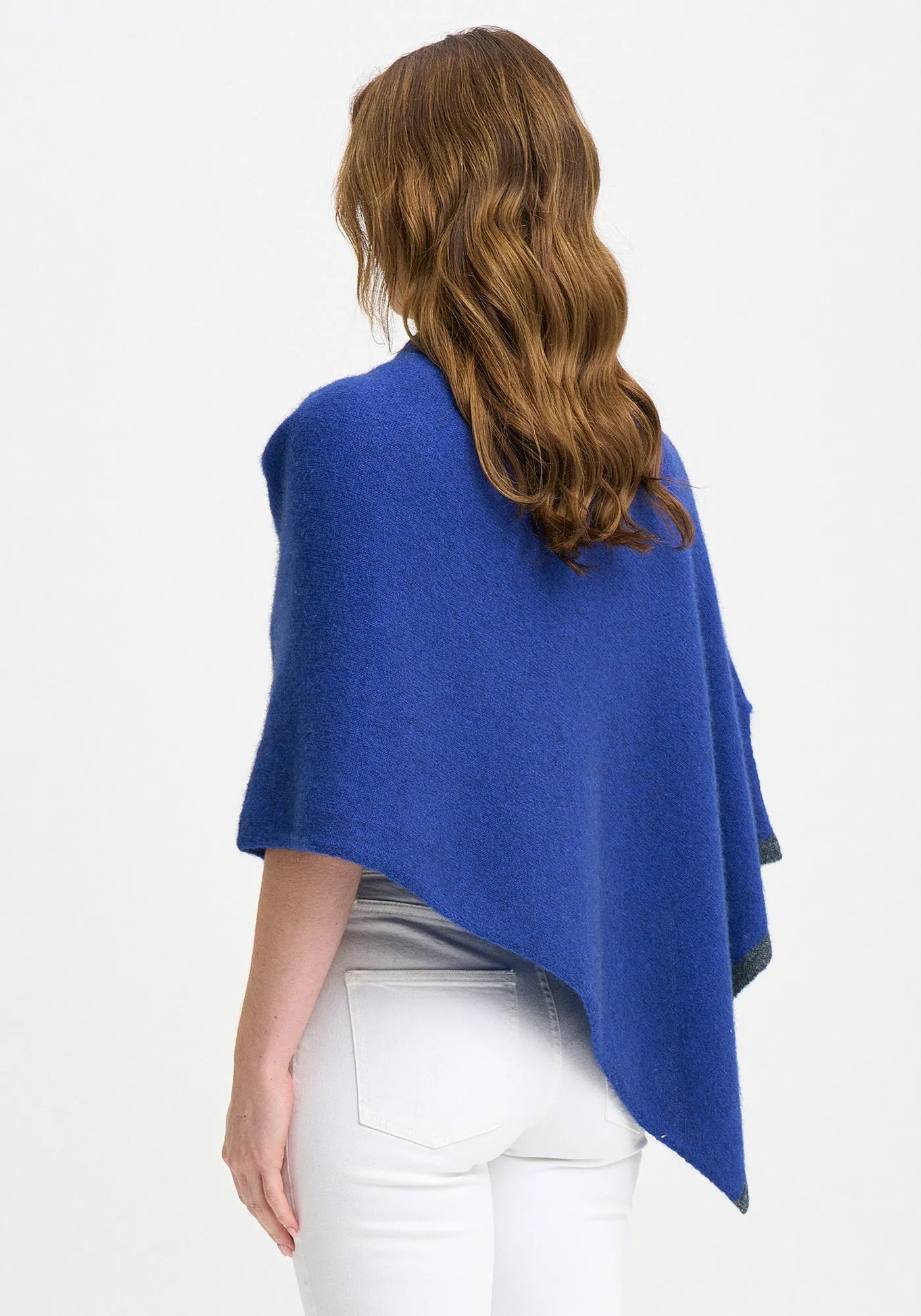 Two Tone Poncho