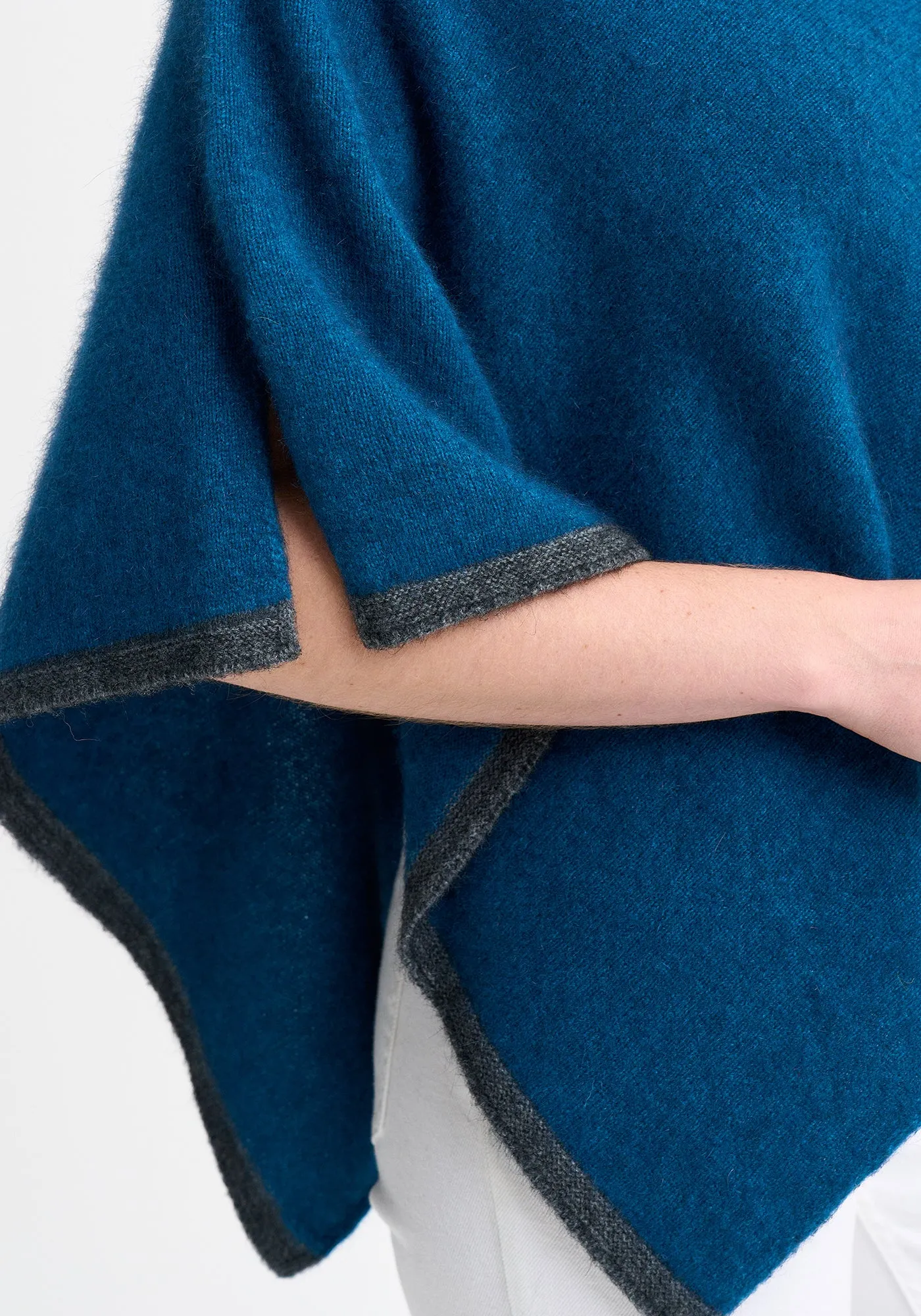 Two Tone Poncho