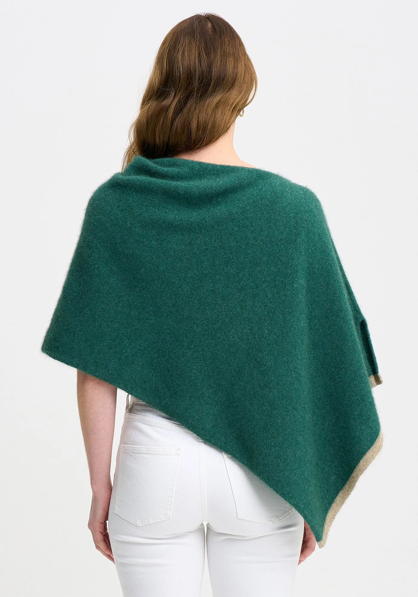 Two Tone Poncho
