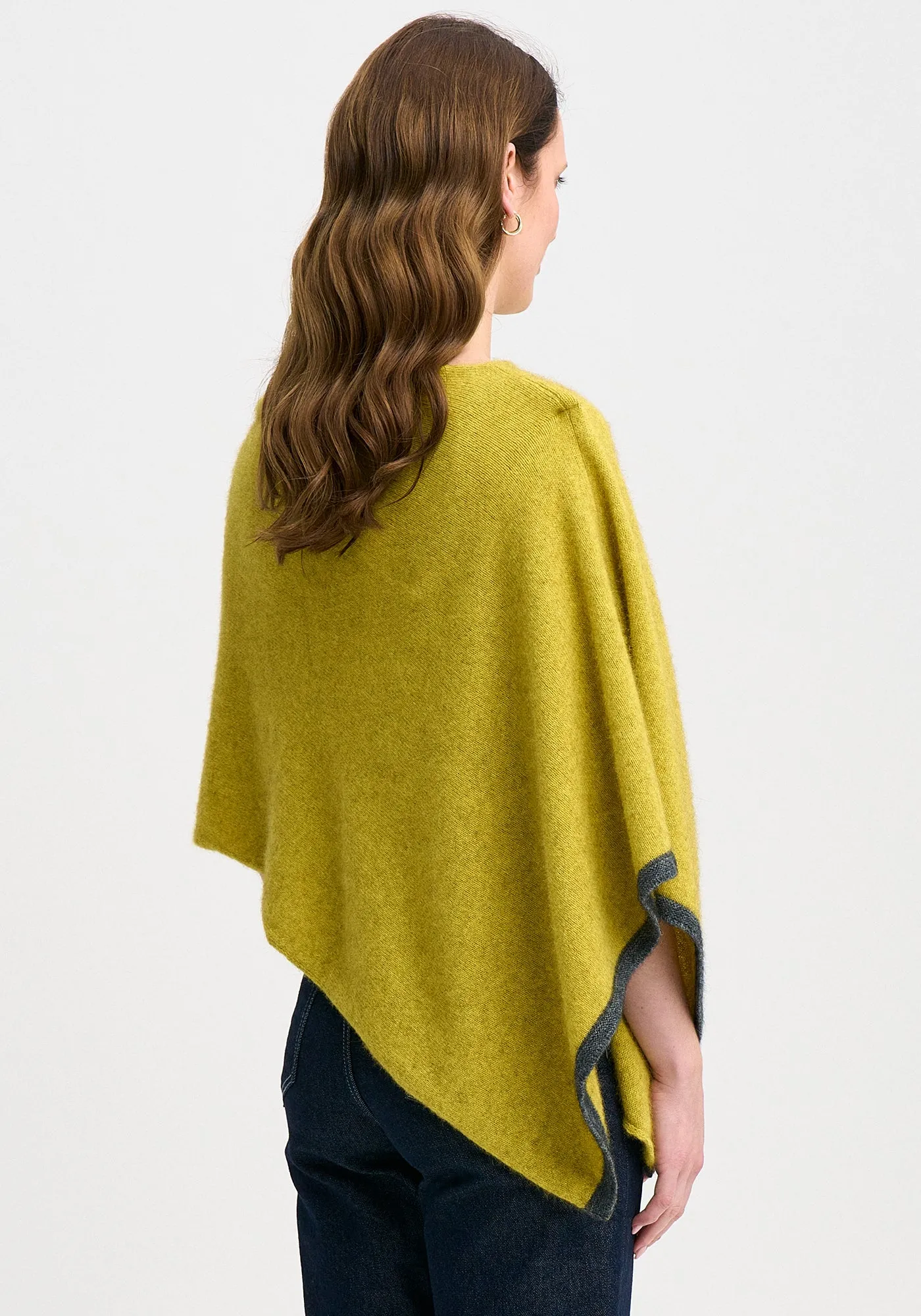 Two Tone Poncho