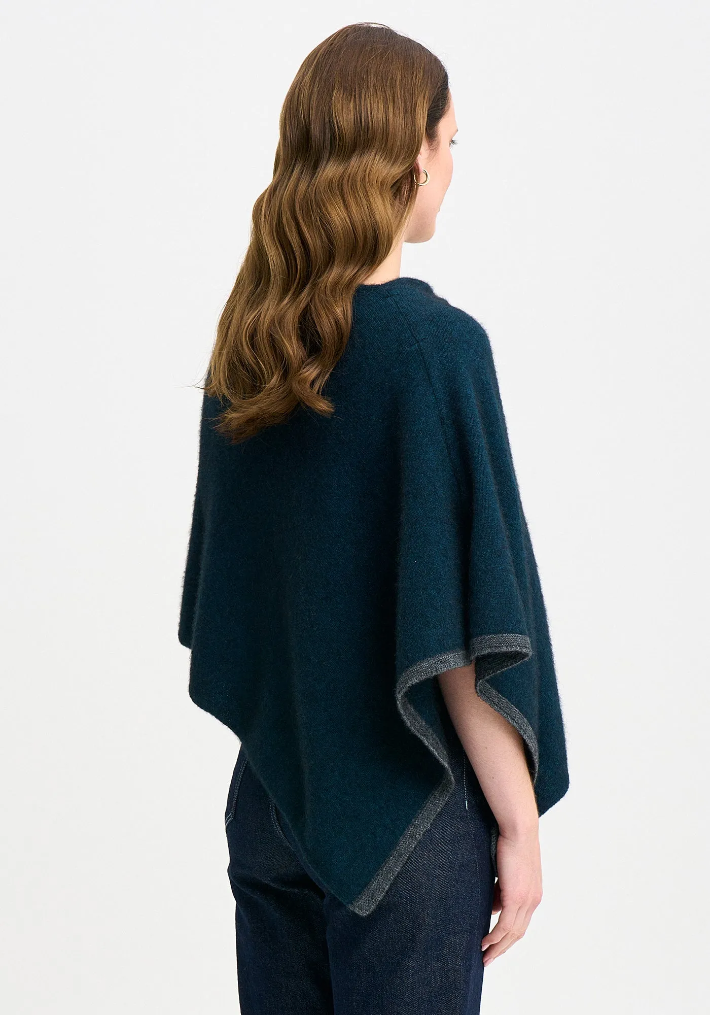 Two Tone Poncho