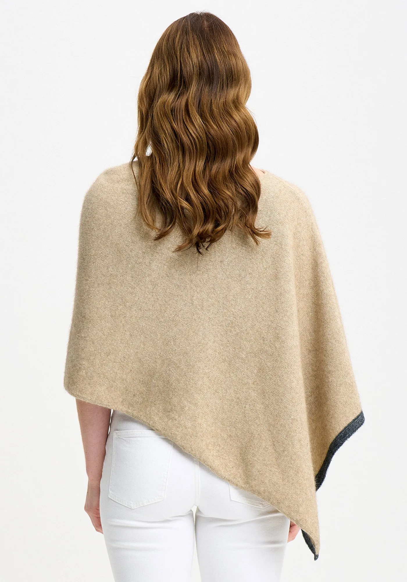 Two Tone Poncho