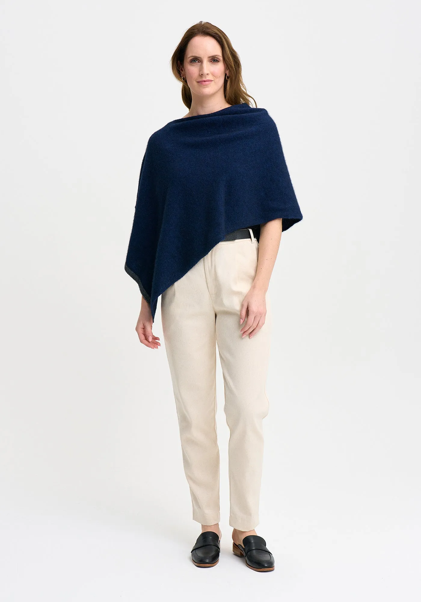 Two Tone Poncho