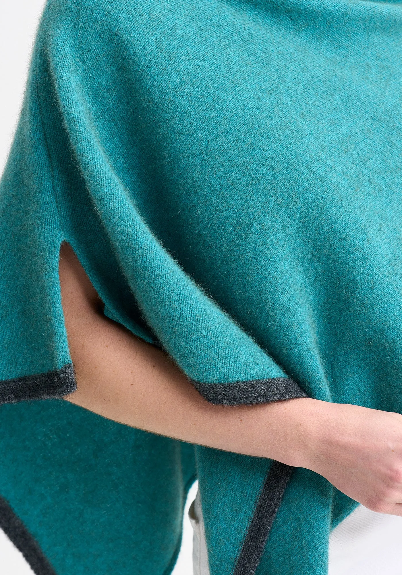 Two Tone Poncho