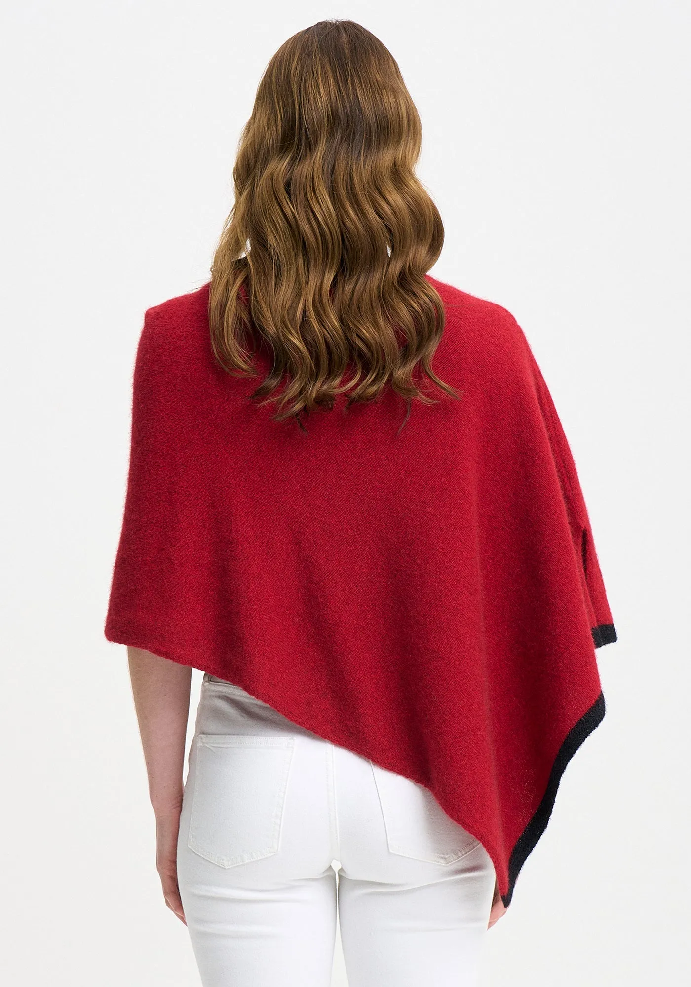 Two Tone Poncho