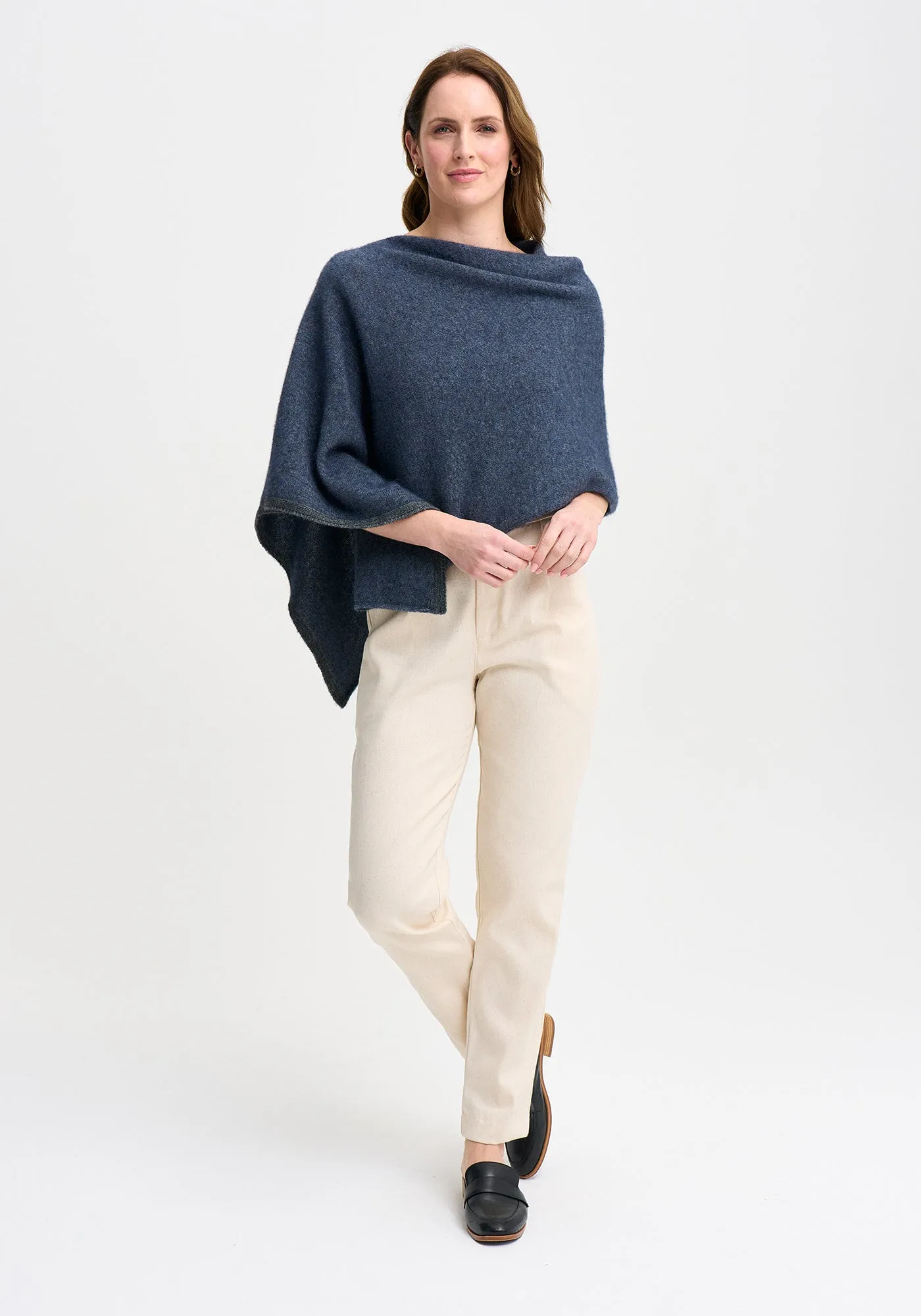 Two Tone Poncho