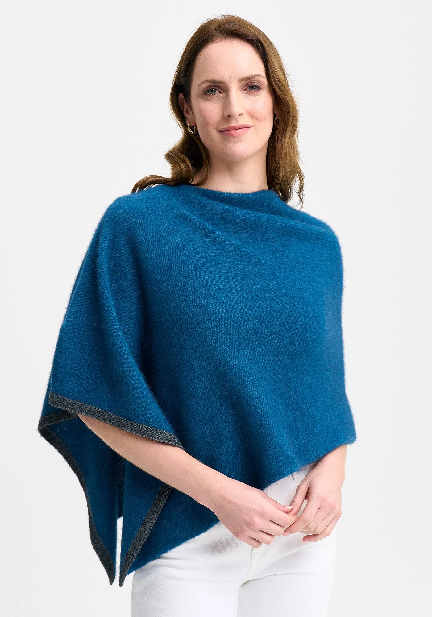 Two Tone Poncho