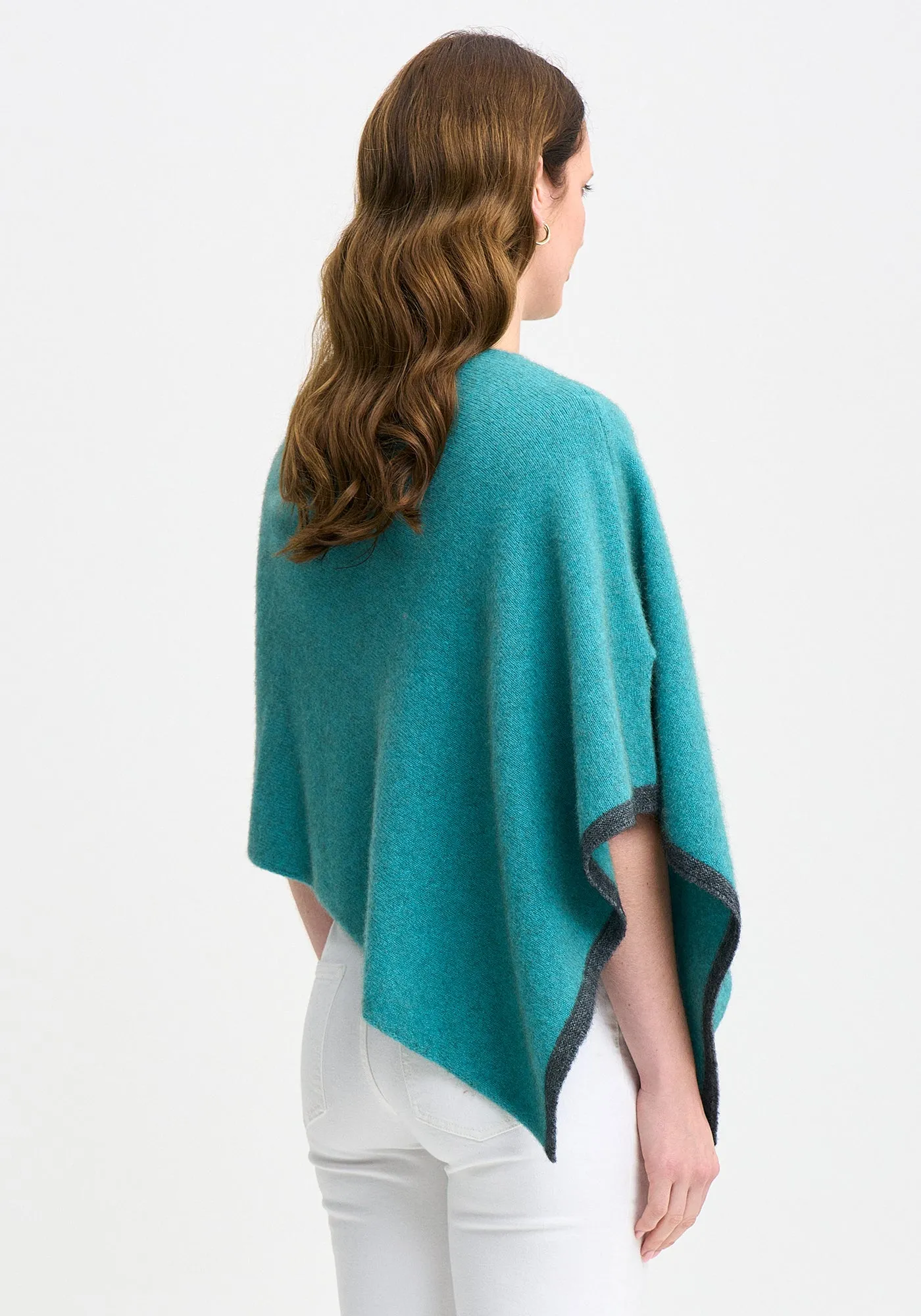 Two Tone Poncho