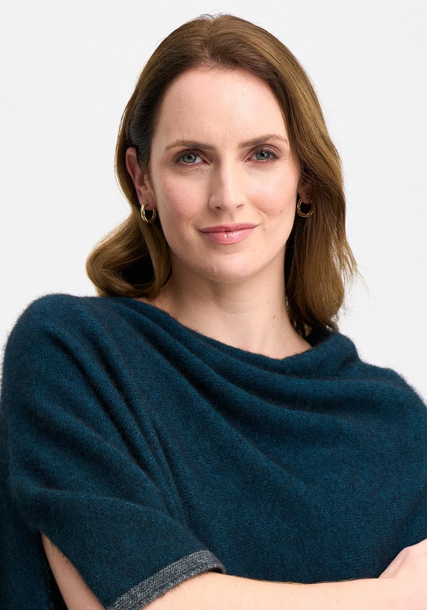 Two Tone Poncho