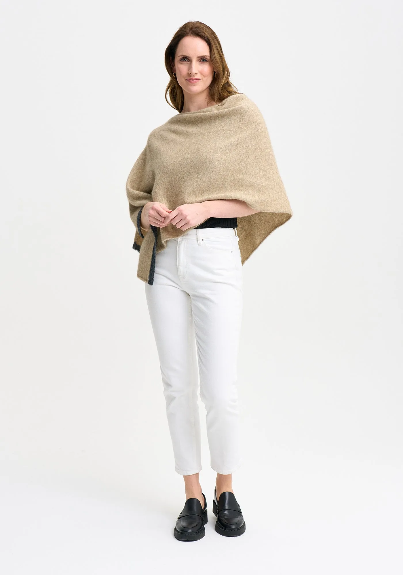 Two Tone Poncho