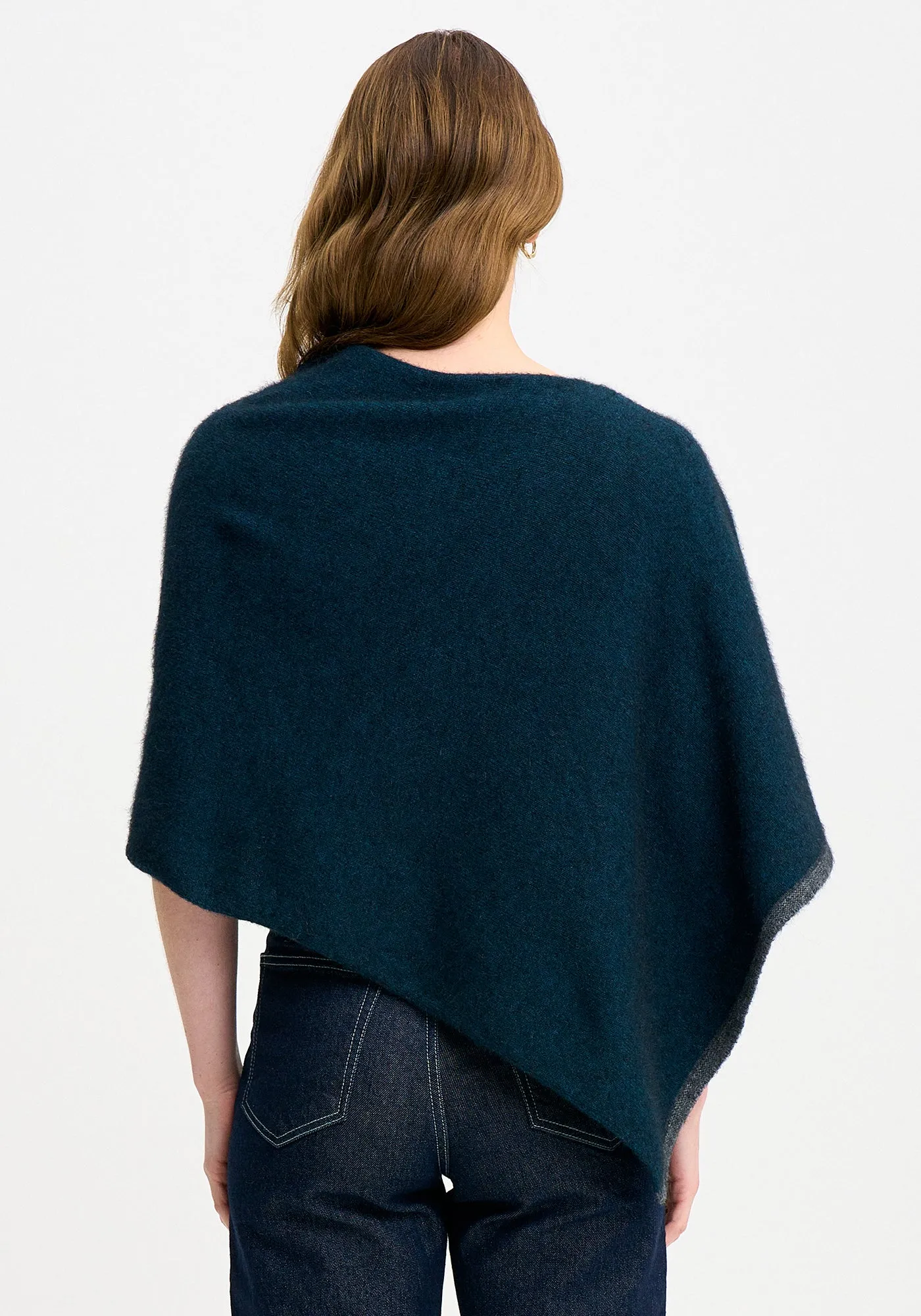 Two Tone Poncho