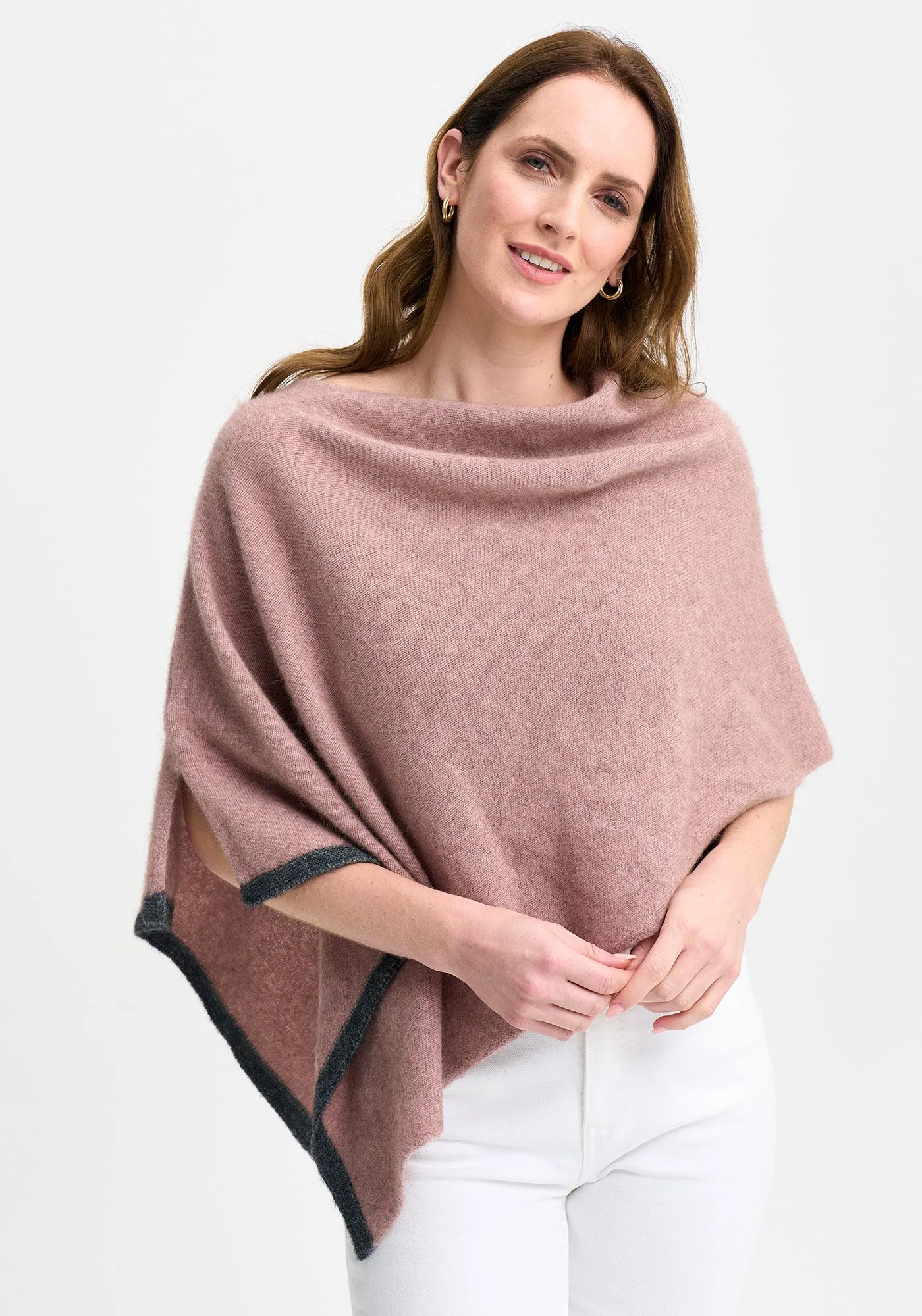 Two Tone Poncho