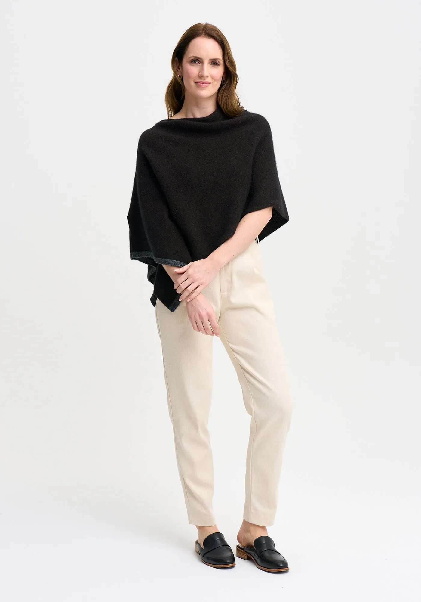 Two Tone Poncho