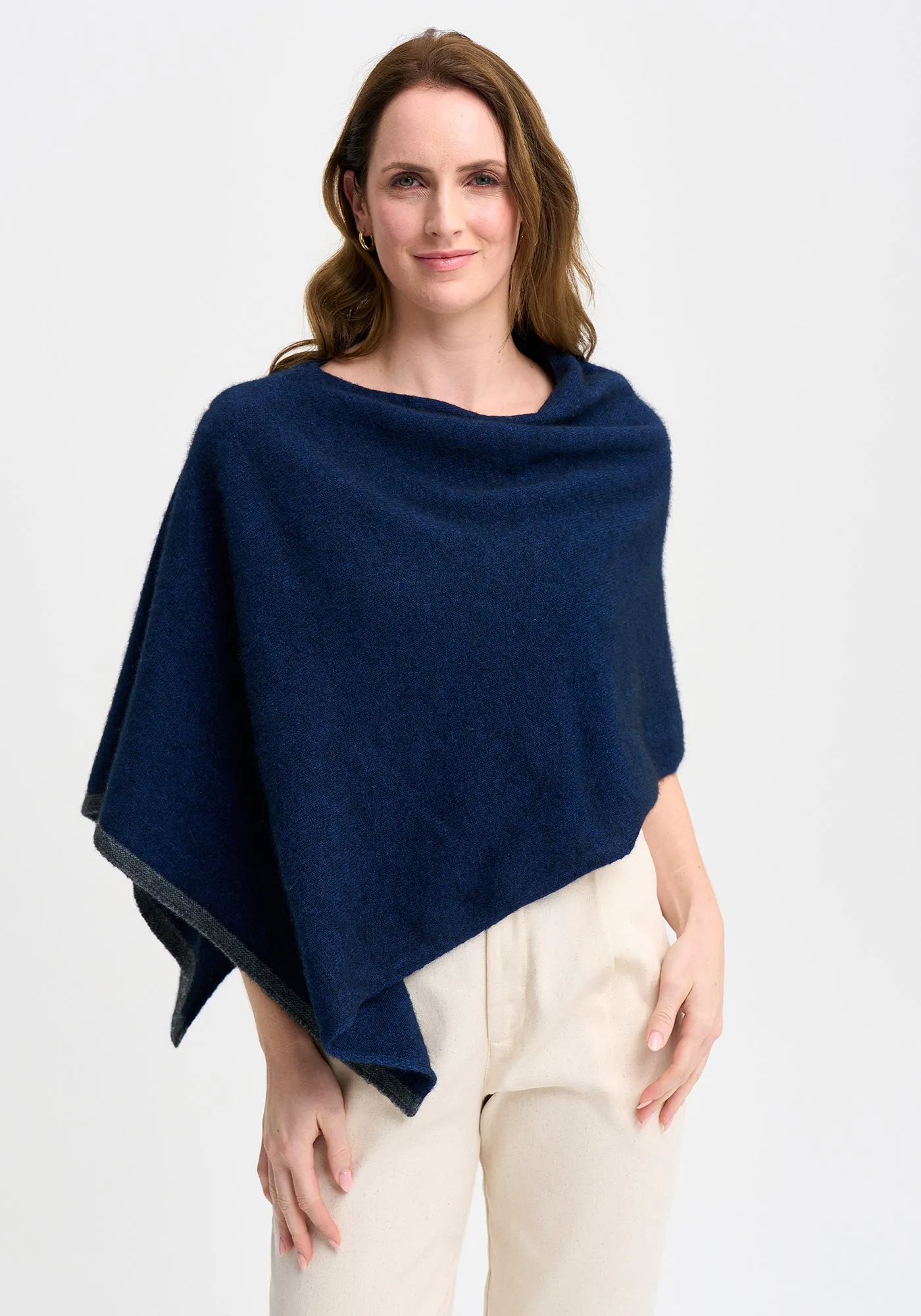 Two Tone Poncho