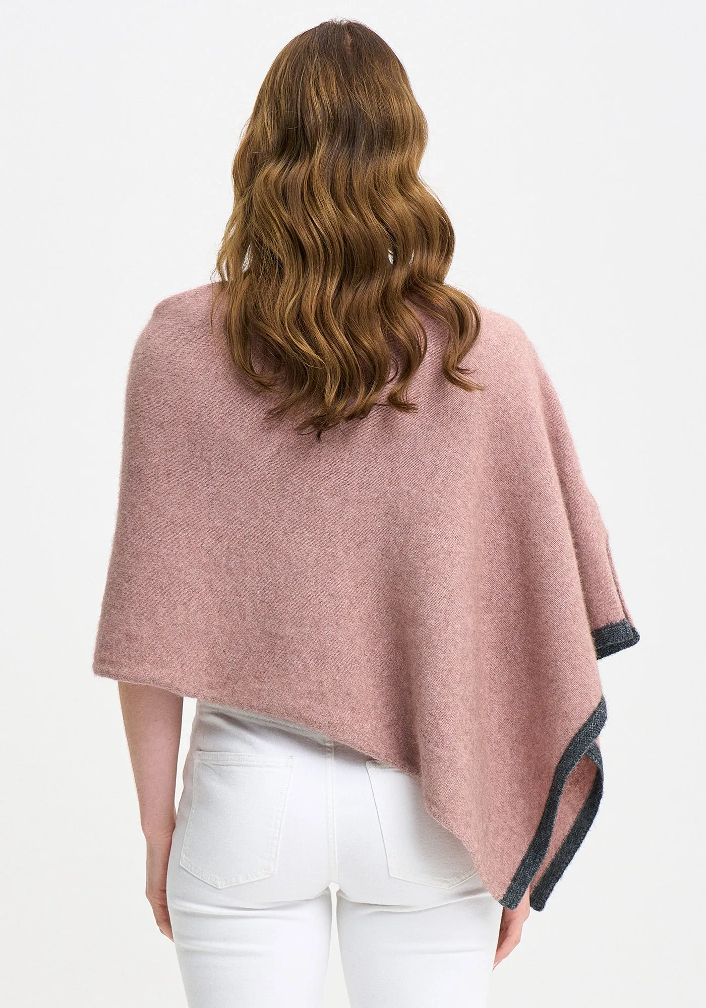 Two Tone Poncho