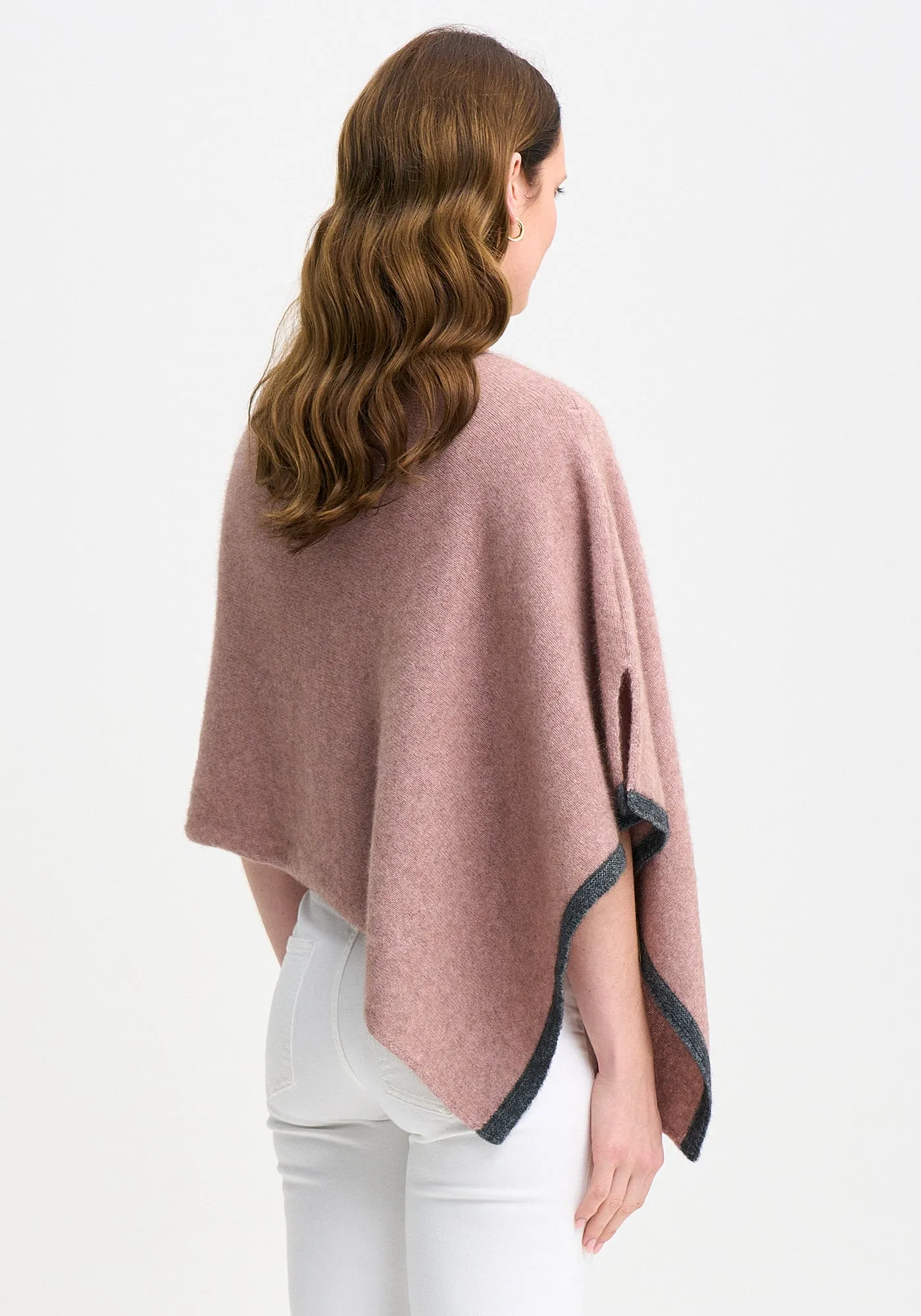 Two Tone Poncho