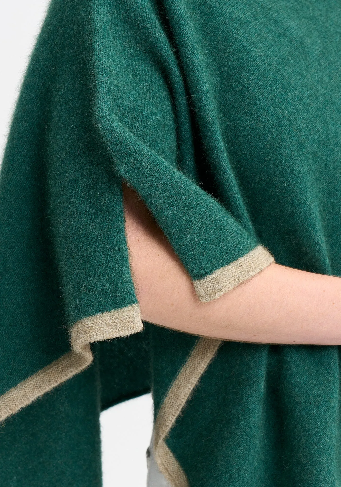 Two Tone Poncho