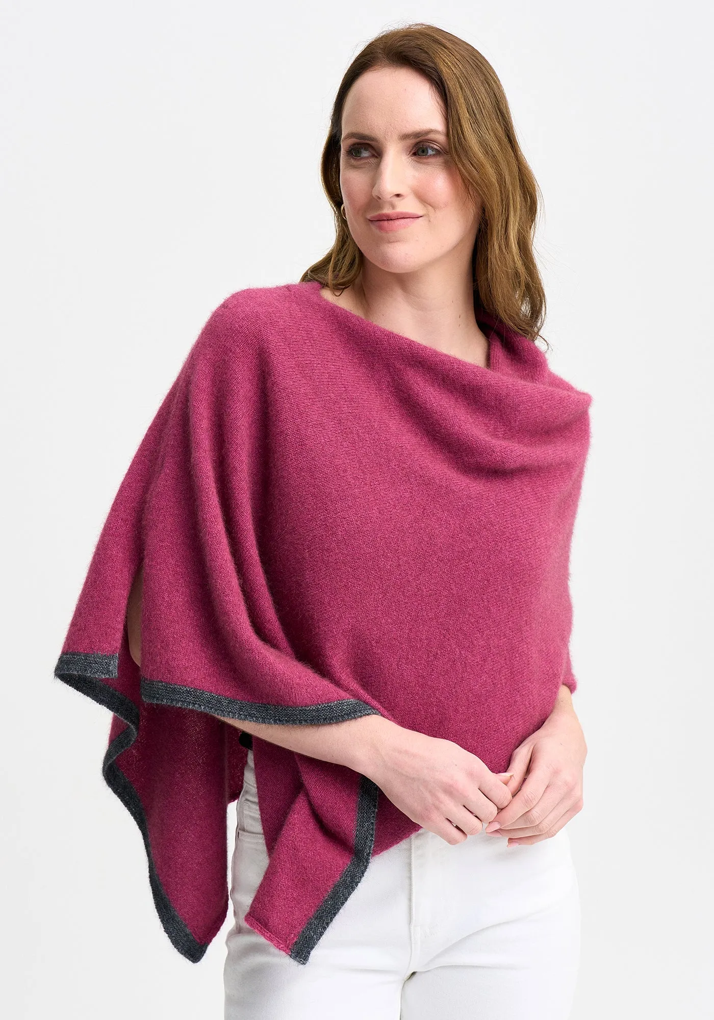 Two Tone Poncho