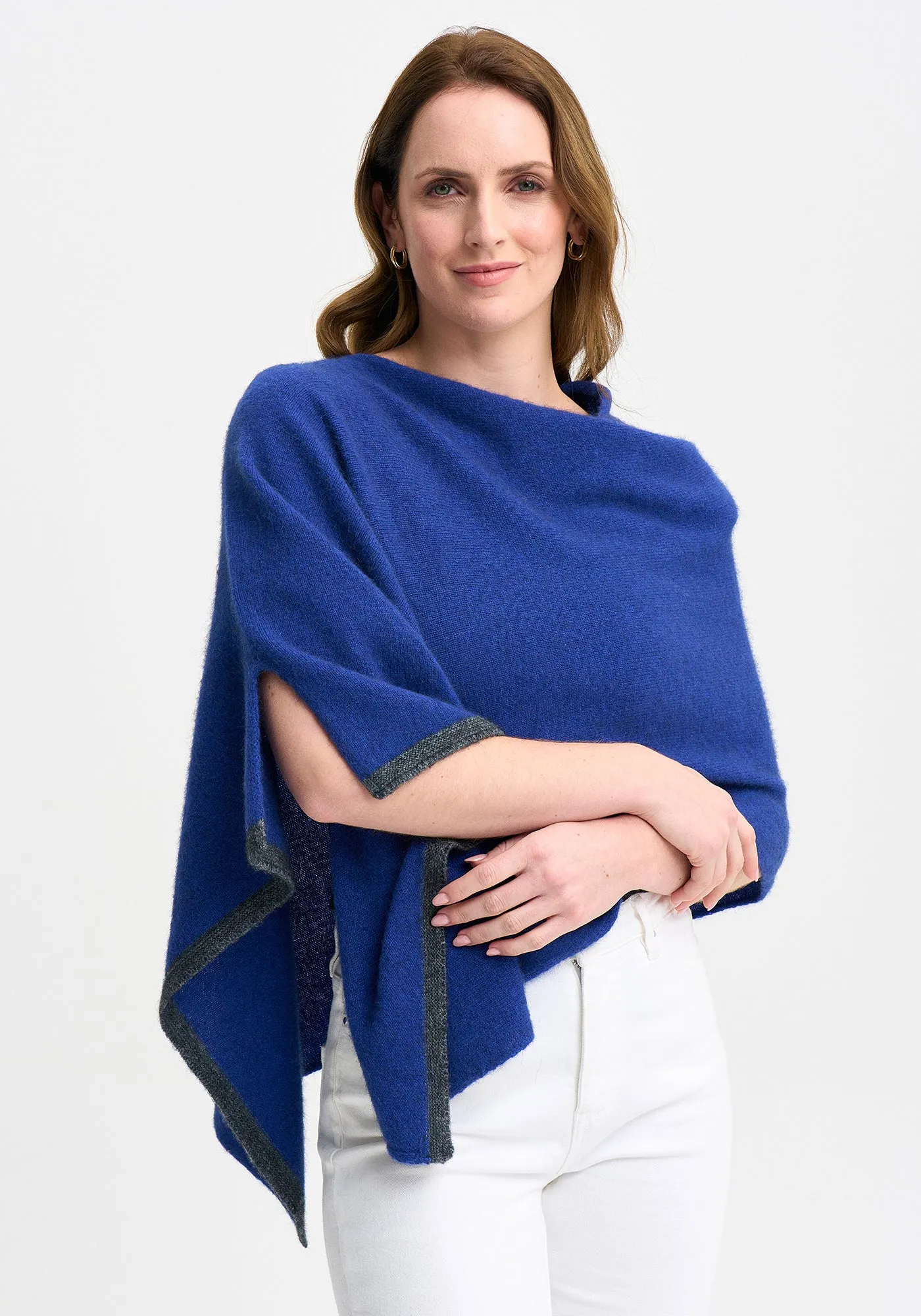 Two Tone Poncho
