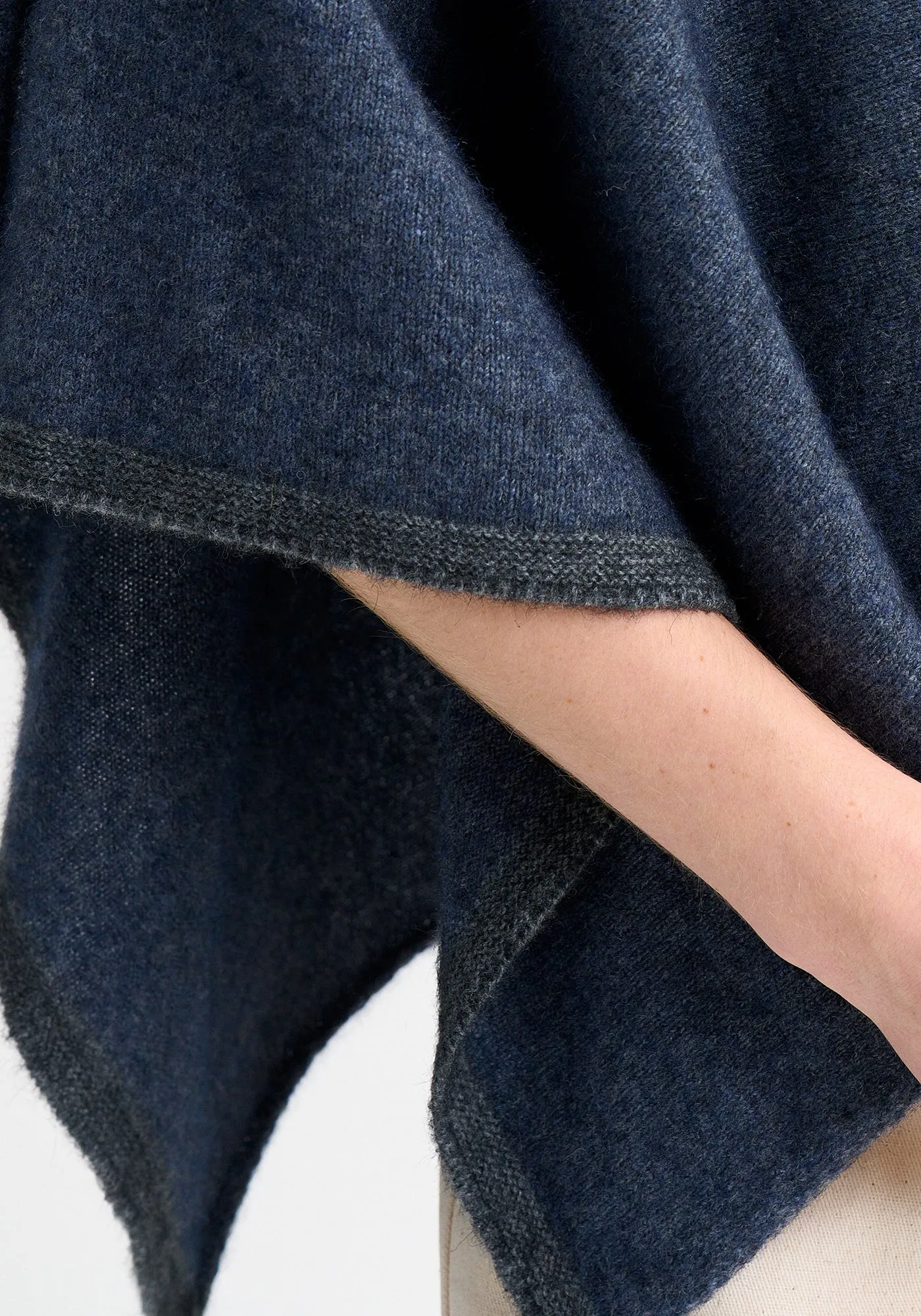 Two Tone Poncho