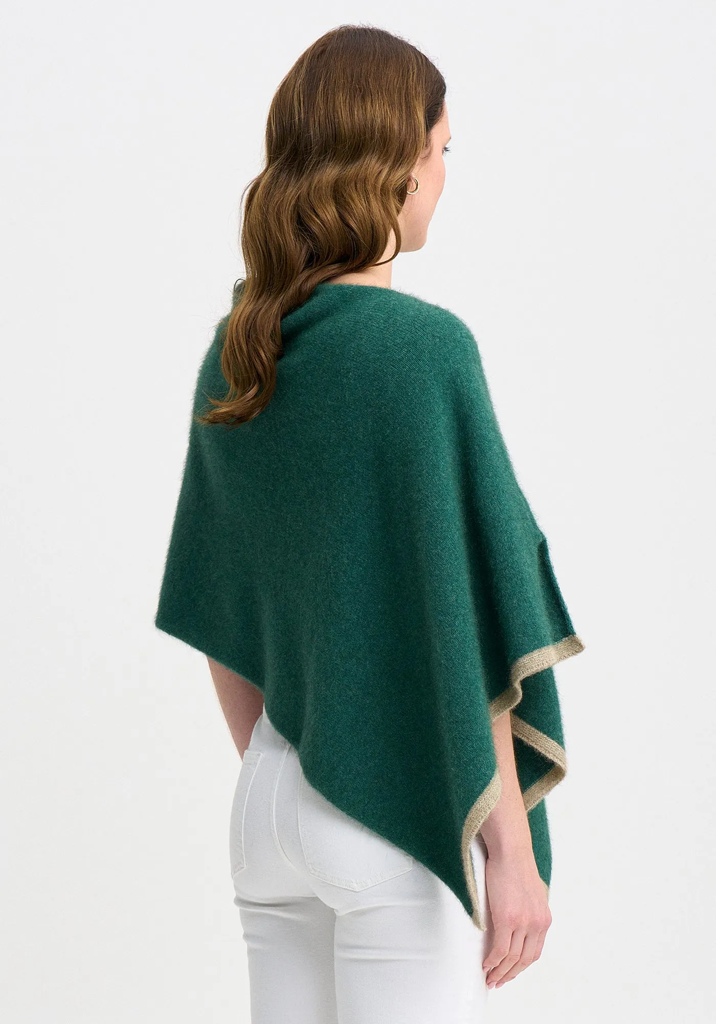 Two Tone Poncho
