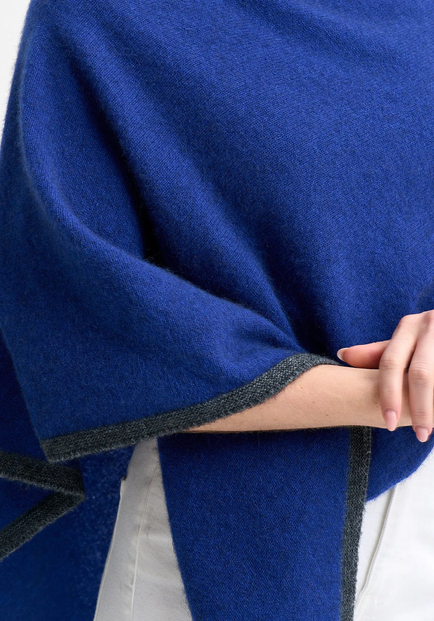 Two Tone Poncho