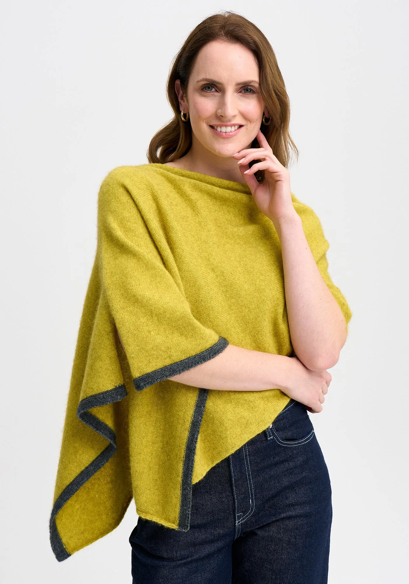 Two Tone Poncho