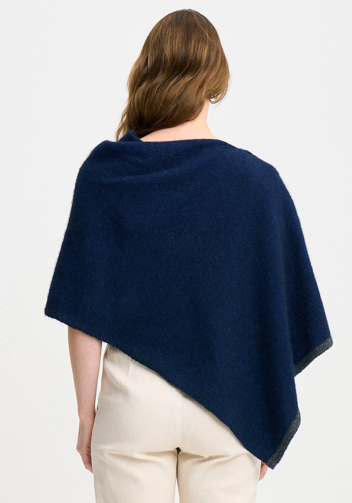 Two Tone Poncho