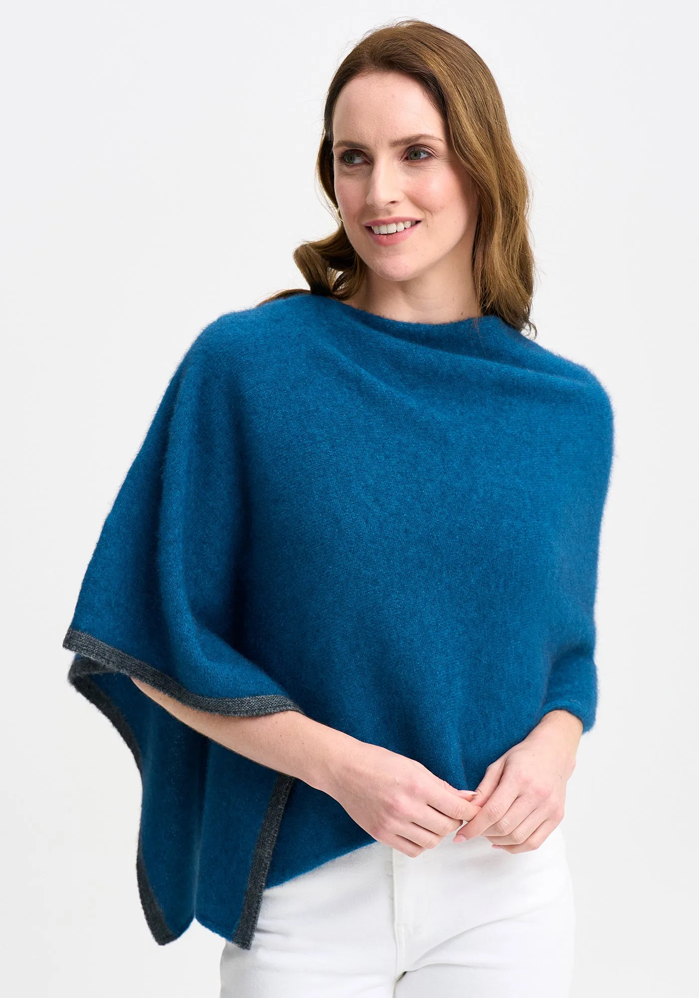 Two Tone Poncho