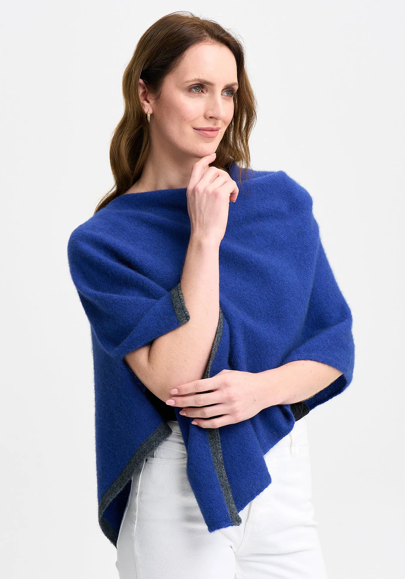 Two Tone Poncho